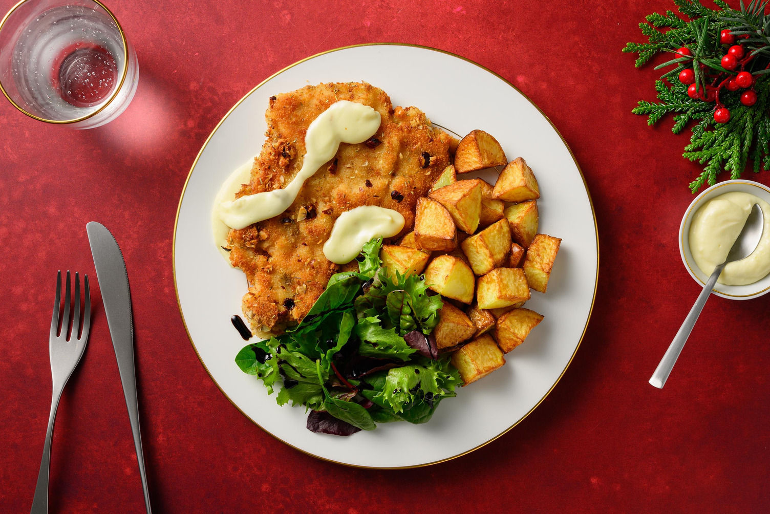 Crispy Bacon and Rosemary Chicken Schnitzel Recipe HelloFresh