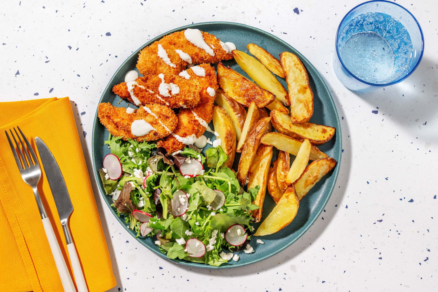 GreekInspired Breaded Chicken Tenders Recipe HelloFresh