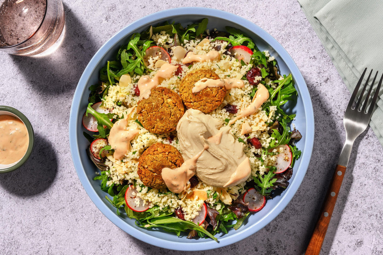 Falafel and Jewelled Rice Recipe | HelloFresh