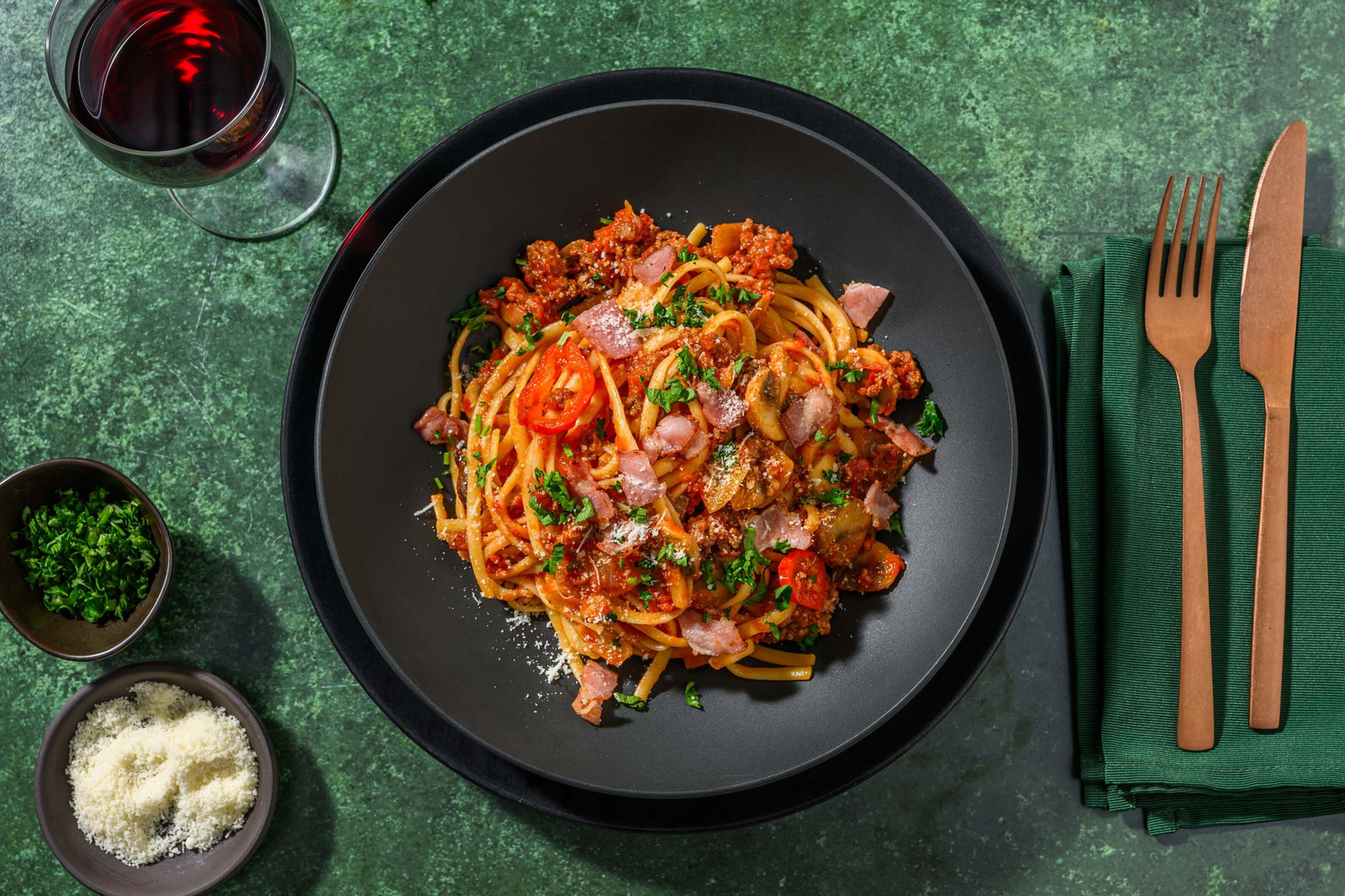 Bison and Bacon Arrabbiata Recipe | HelloFresh