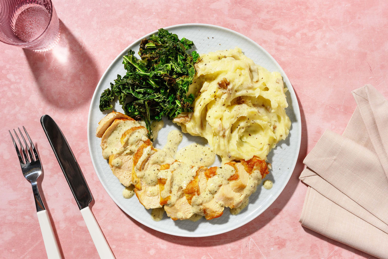 Quick Chicken and Pesto Cream Sauce Recipe HelloFresh