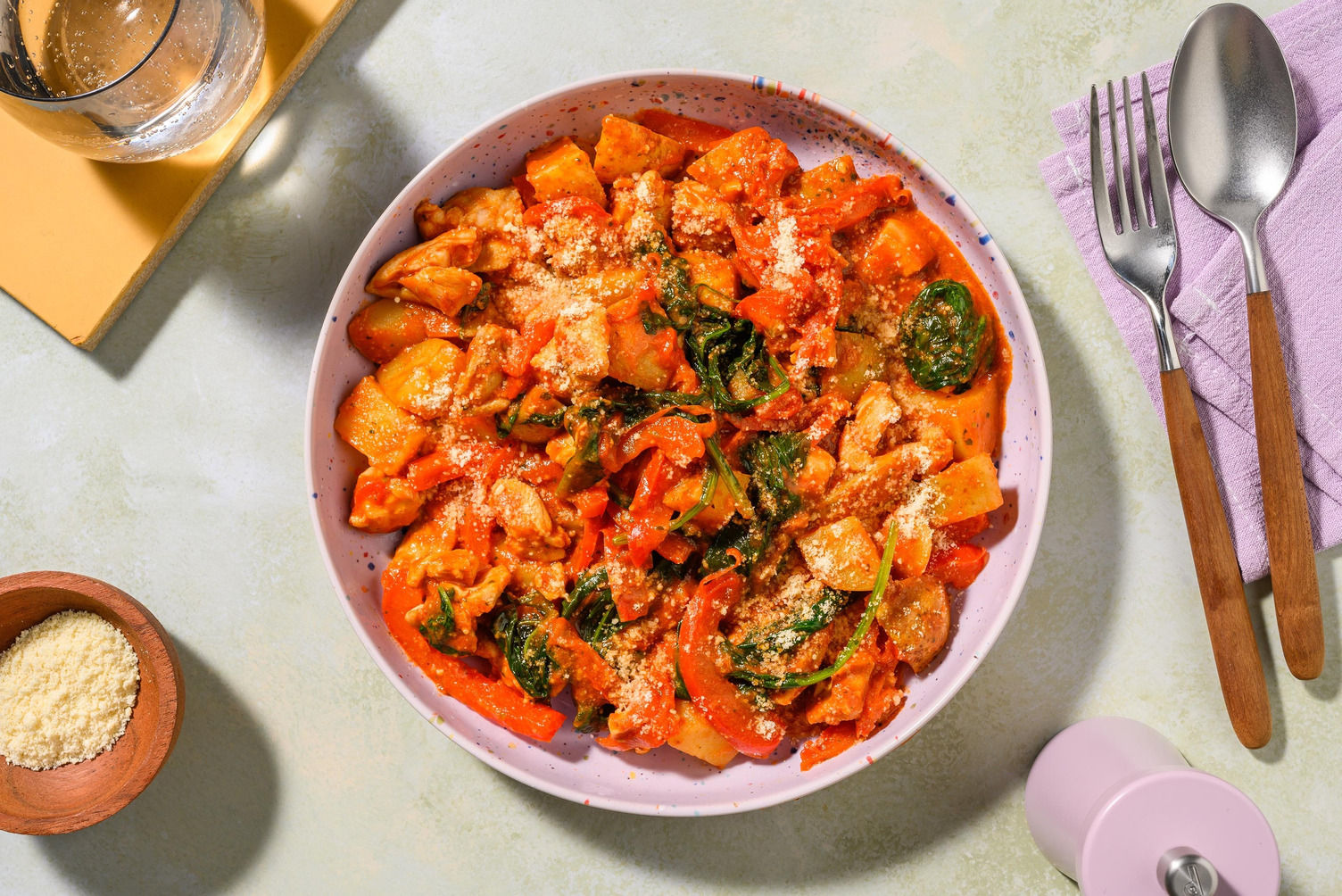 Speedy Italian Style Pesto Chicken Recipe HelloFresh