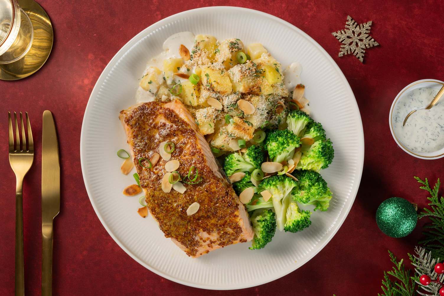Zartes Lachsfilet mit Senf-Marinade Rezept | HelloFresh