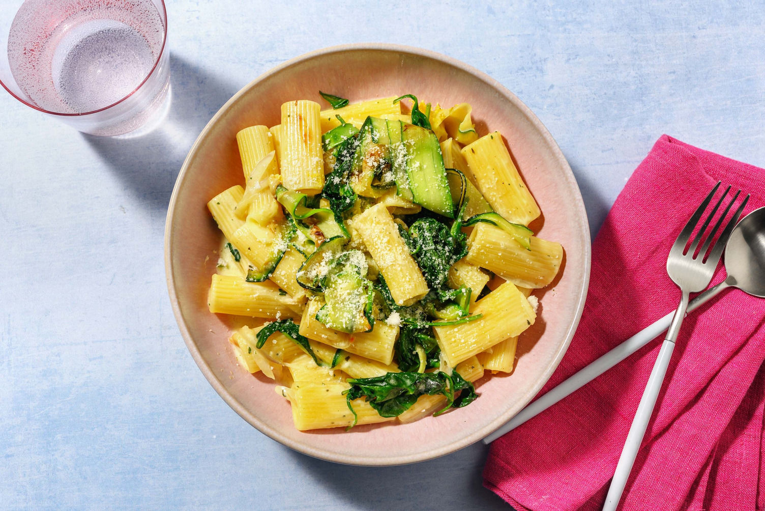 Hellofresh Rigatoni Creamy Chicken, Citrus and Courgette Rigatoni Recipe | HelloFresh