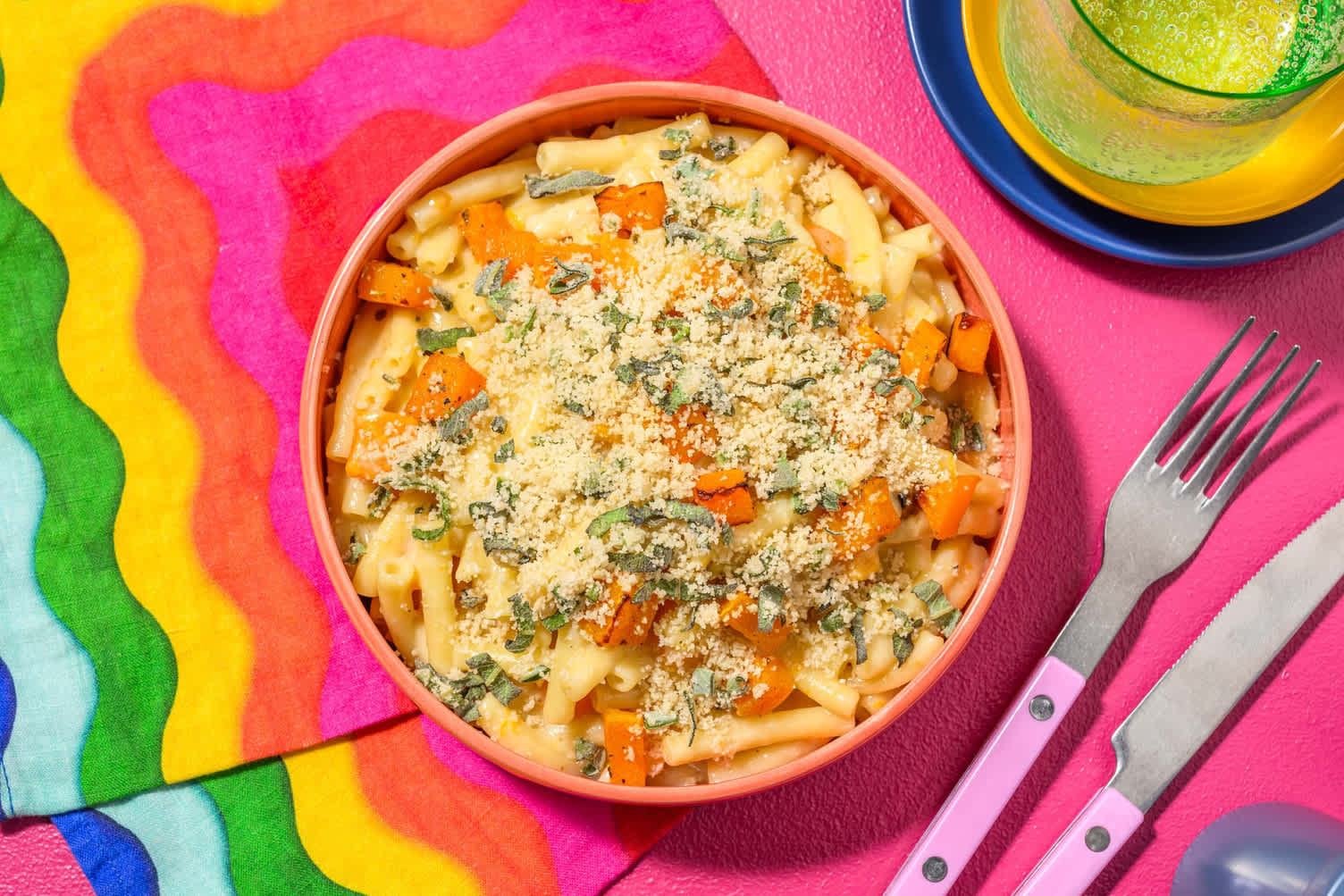 Butternut Squash & Bacon Mac and Cheese Recipe HelloFresh