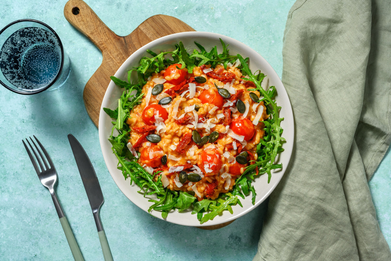 Risotto tomate & coco Recette HelloFresh