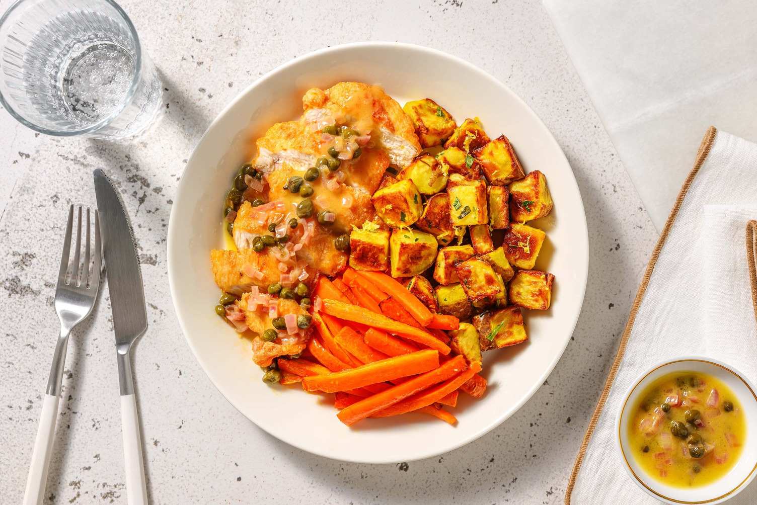 Lemon Caper Butter Chicken Recipe HelloFresh