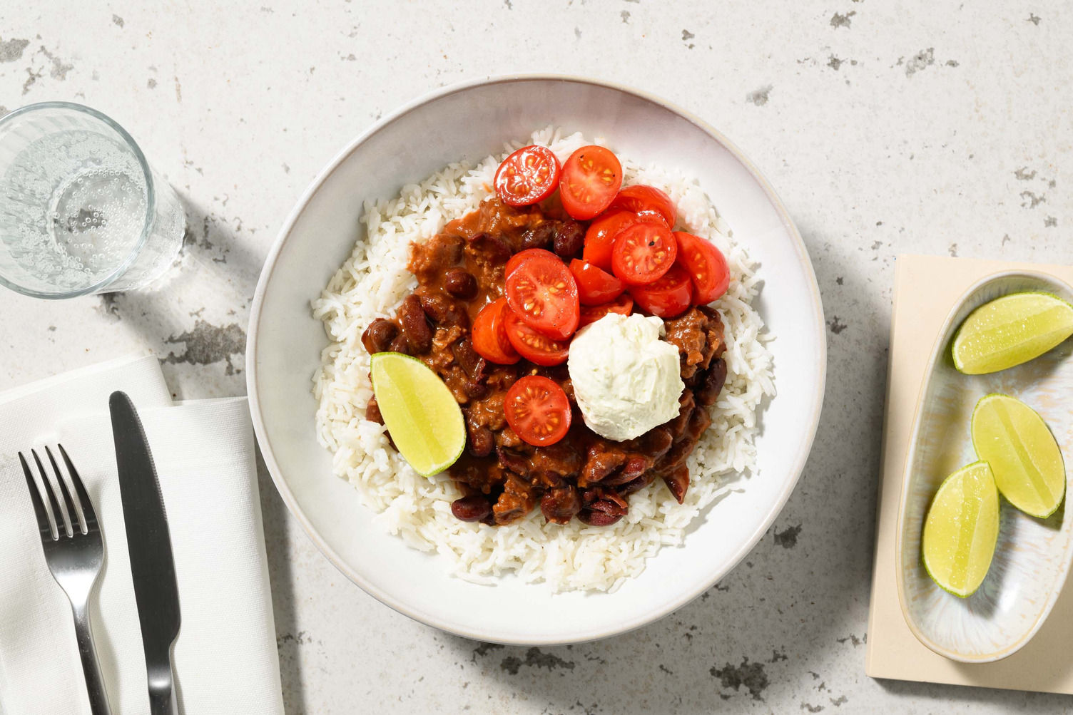Chilli Beef Burrito Bowl Recipe HelloFresh