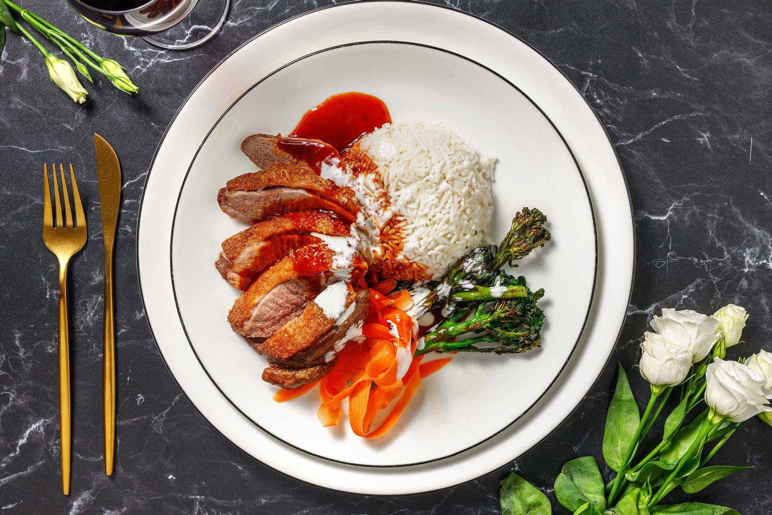 Szechuan Glazed Duck Breast Donburi Recipe HelloFresh
