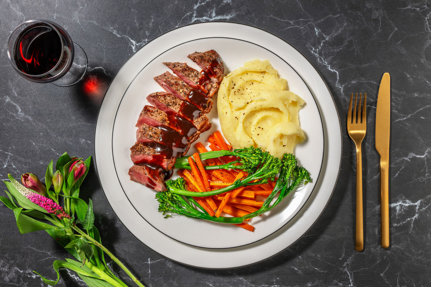Peppered Rump Pepper Crusted 21 Day Aged Rump Steak Recipe | HelloFresh