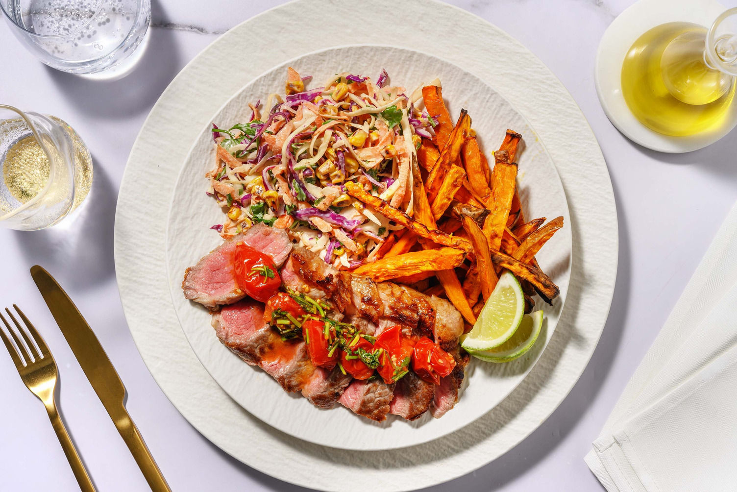 21 Day Aged Mexican Style Rump Steak Recipe | HelloFresh