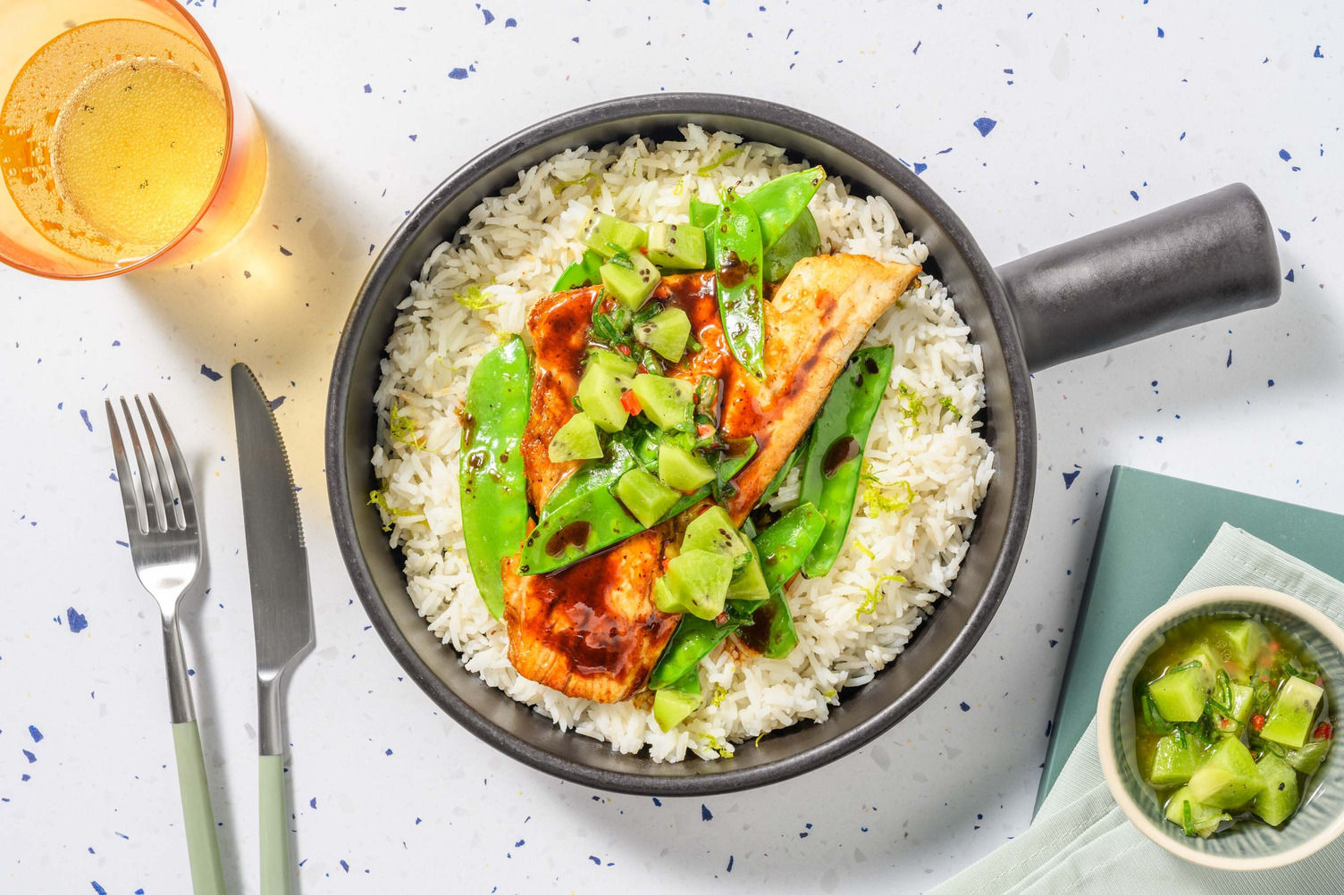 Teriyaki Sea Bass Rice Bowl Recipe HelloFresh
