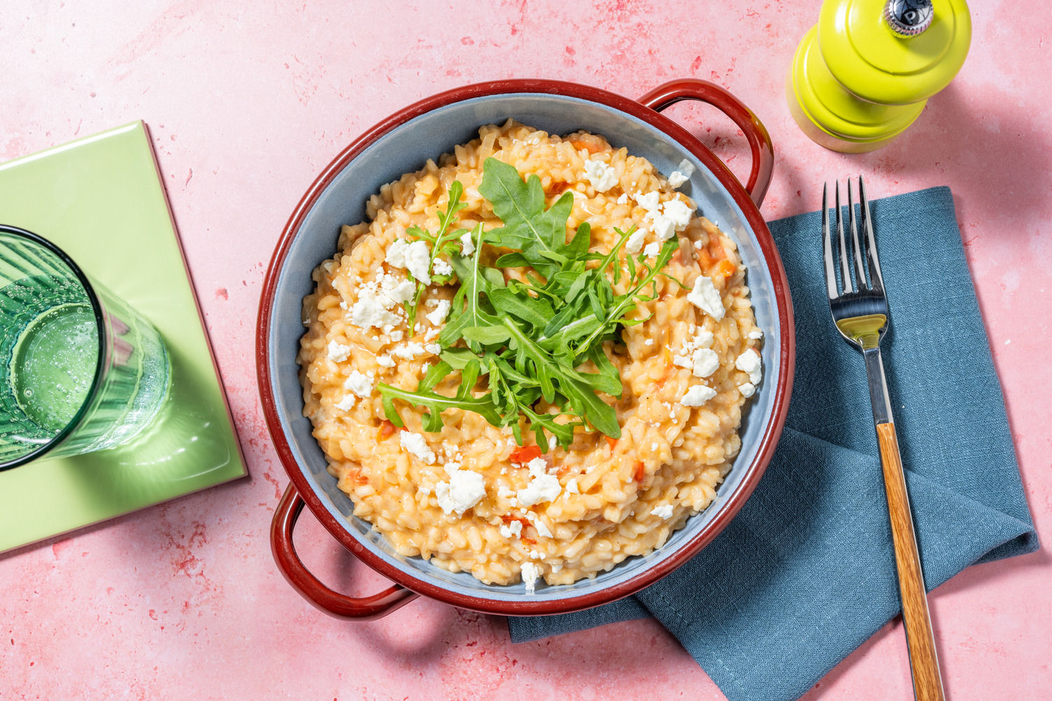 Goat's Cheese and Slow Roasted Tomato Risotto Recipe HelloFresh