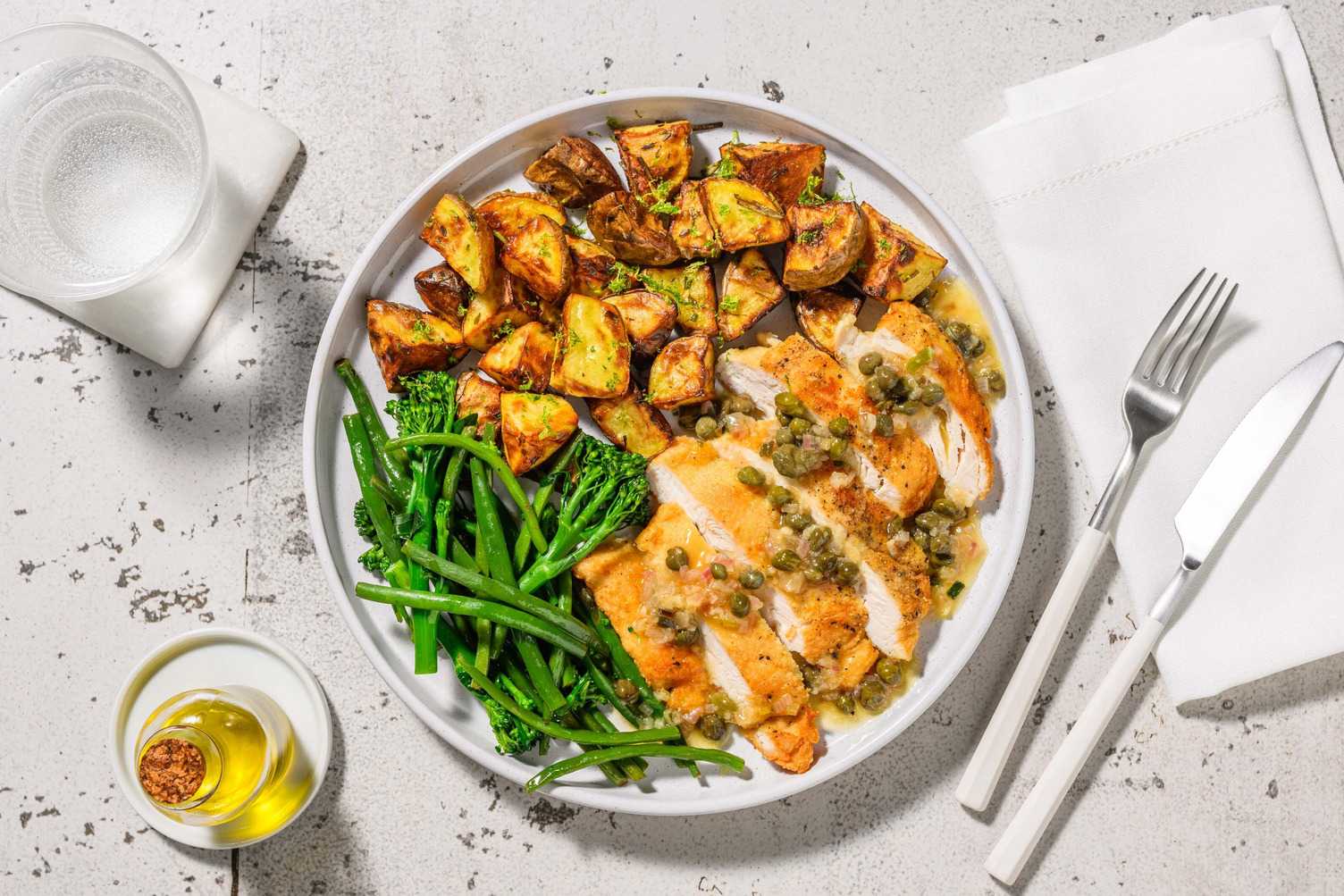 Lemon Caper Butter Chicken Recipe HelloFresh