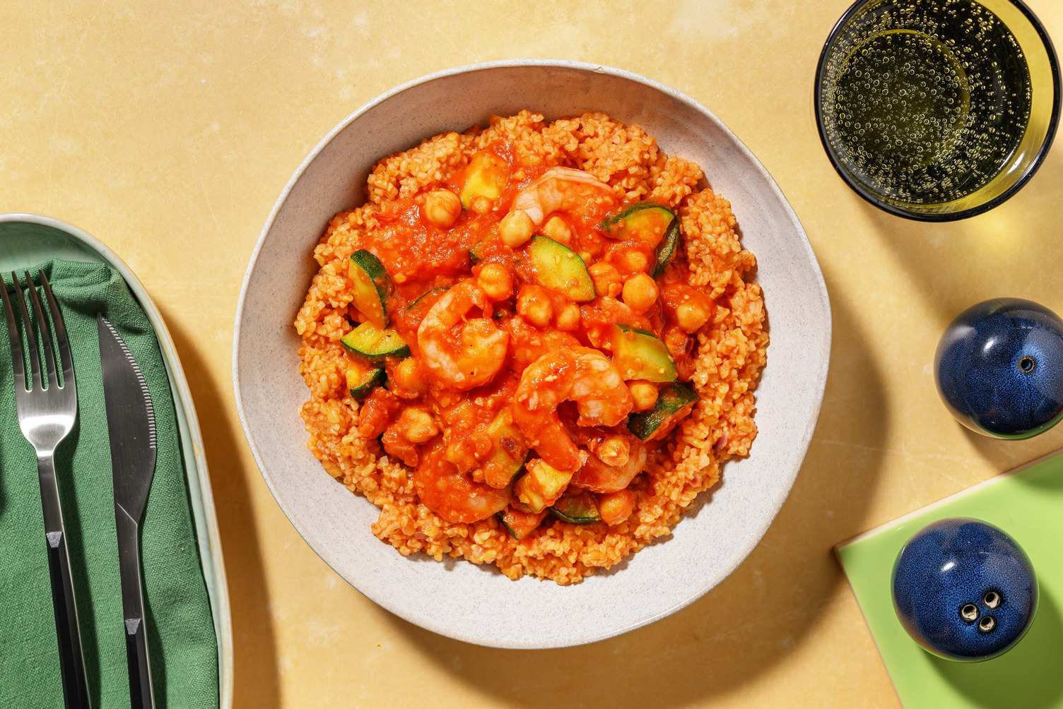 Middle Eastern Style Prawn and Chickpea Tagine Recipe HelloFresh