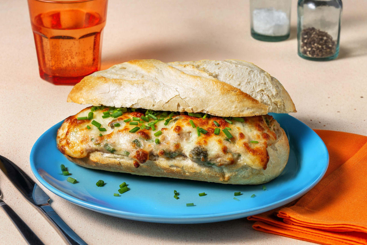 Tuna melt Recette HelloFresh