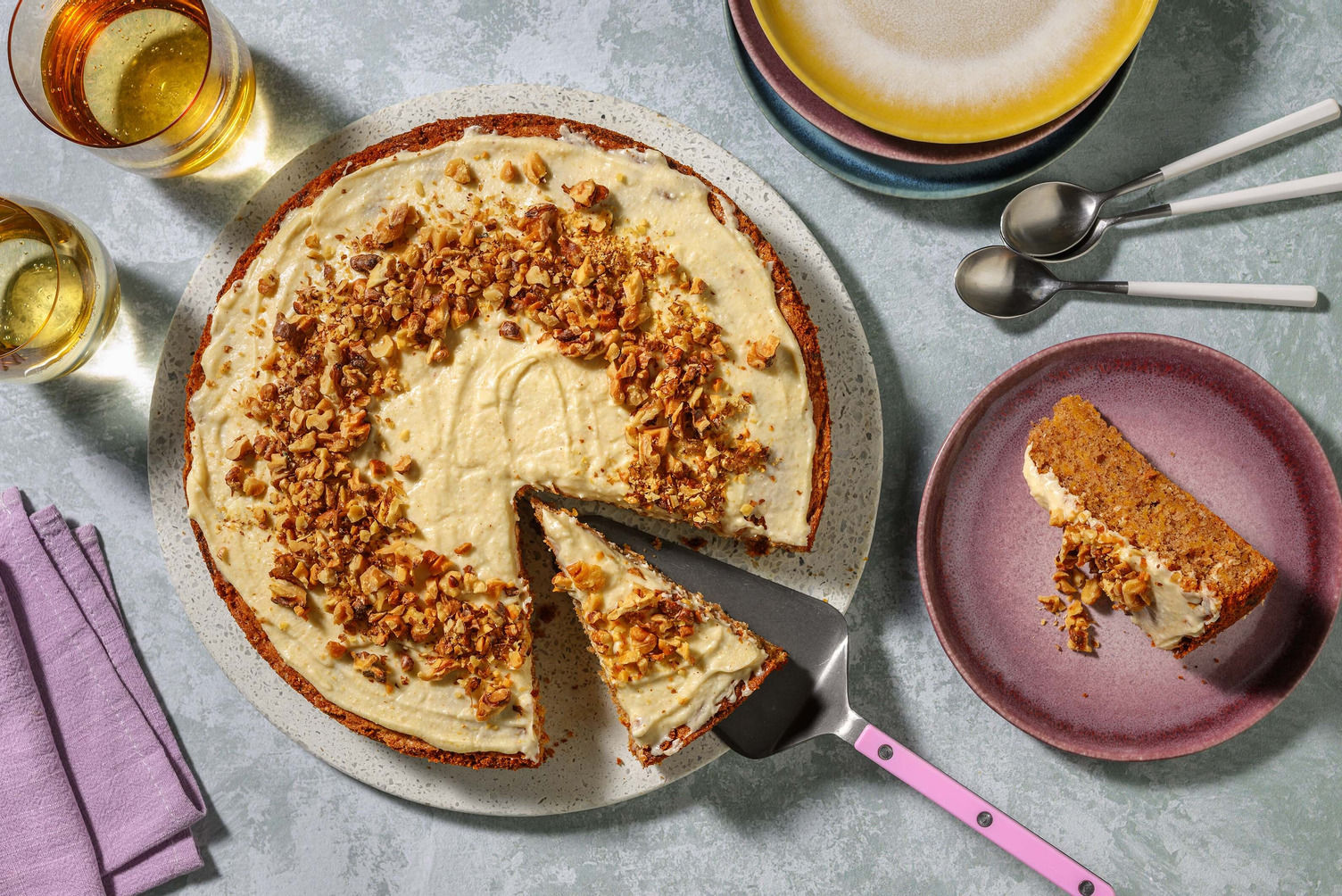 Hellofresh Downfall Fall pumpkin cake | HelloFresh