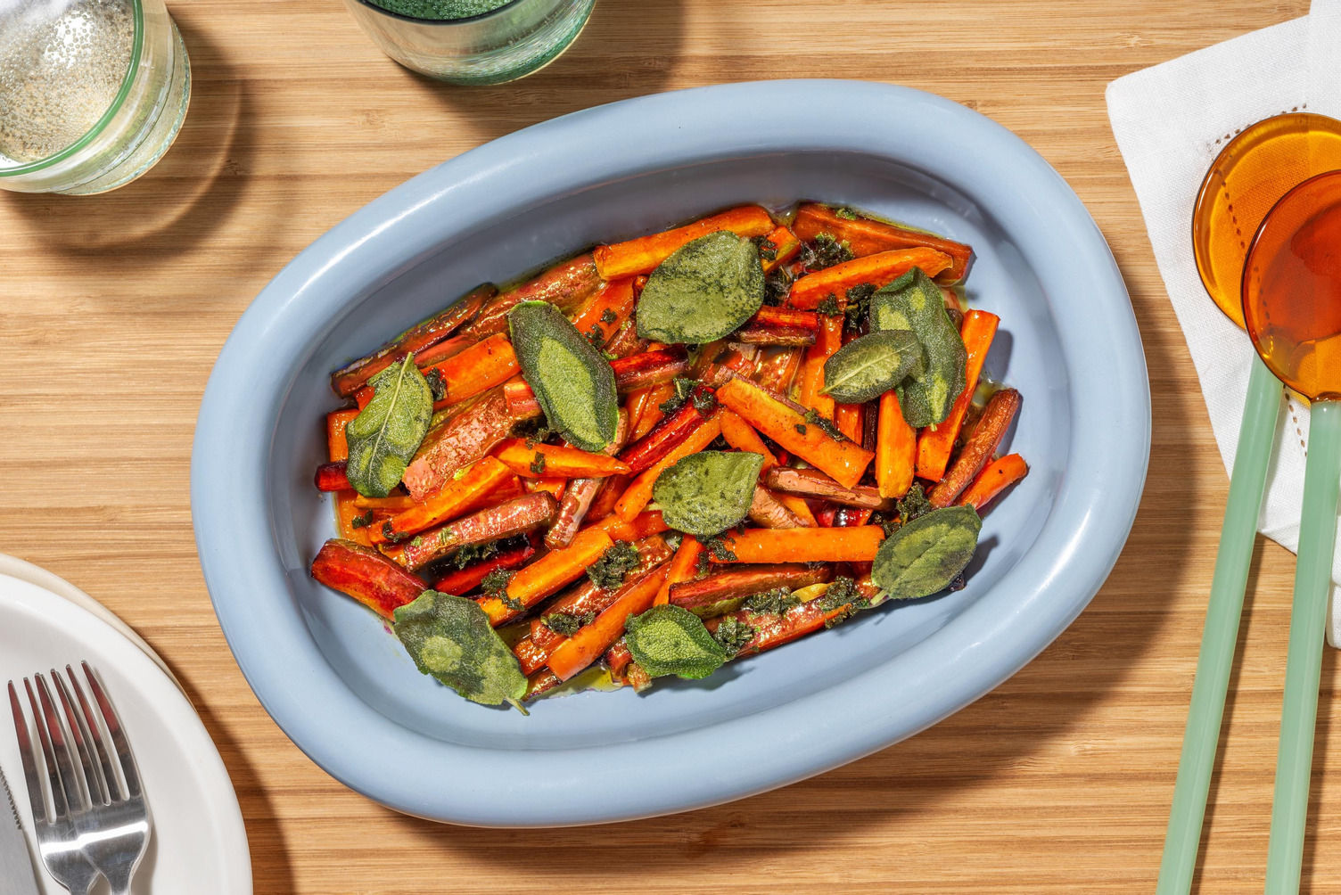 Brown Butter and Sage Glazed Carrots Recipe HelloFresh
