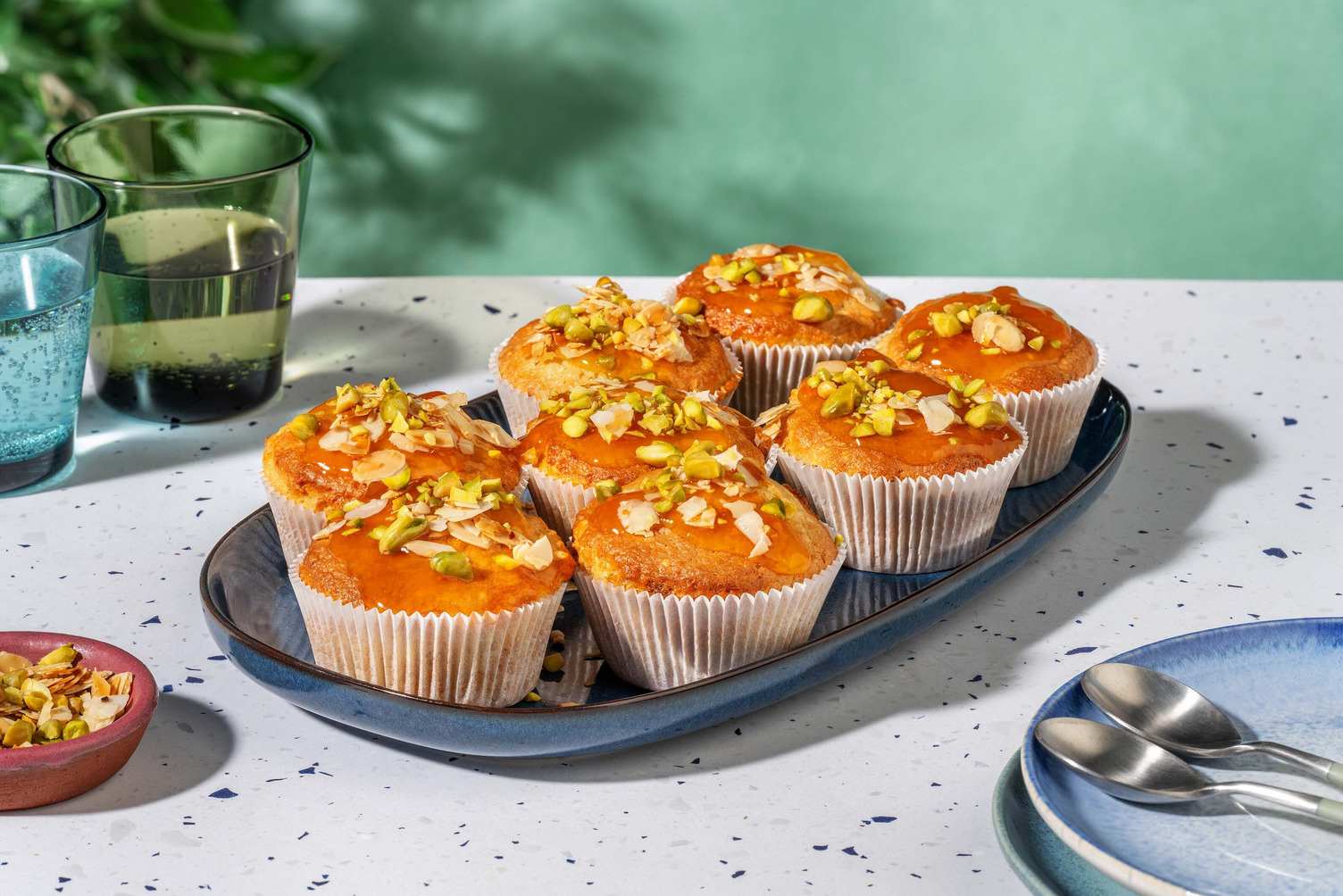 Almond and Apricot Breakfast Muffins Makes 8 Muffins Recipe HelloFresh