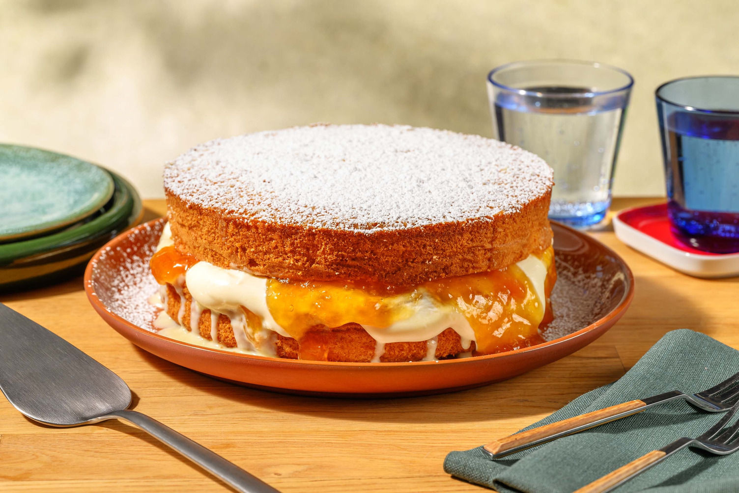 Marmalade Sandwich Cake Makes 12 Slices Recipe HelloFresh