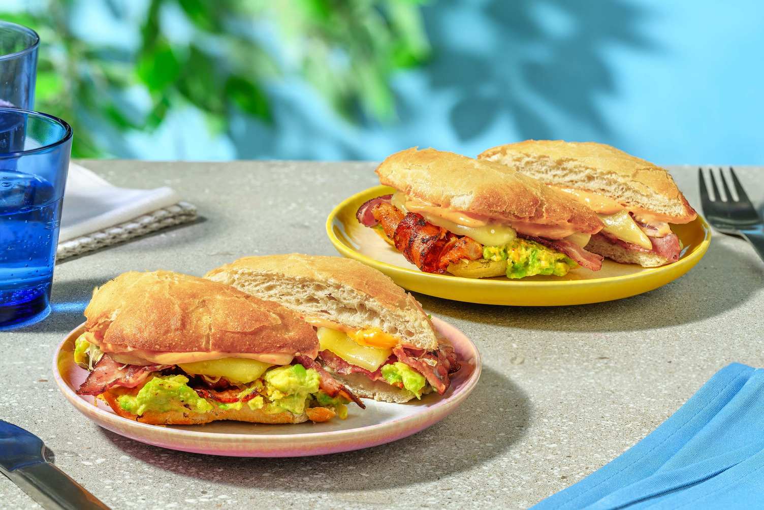 Bacon, Cheddar & Avocado PanFried Panini Recipe HelloFresh