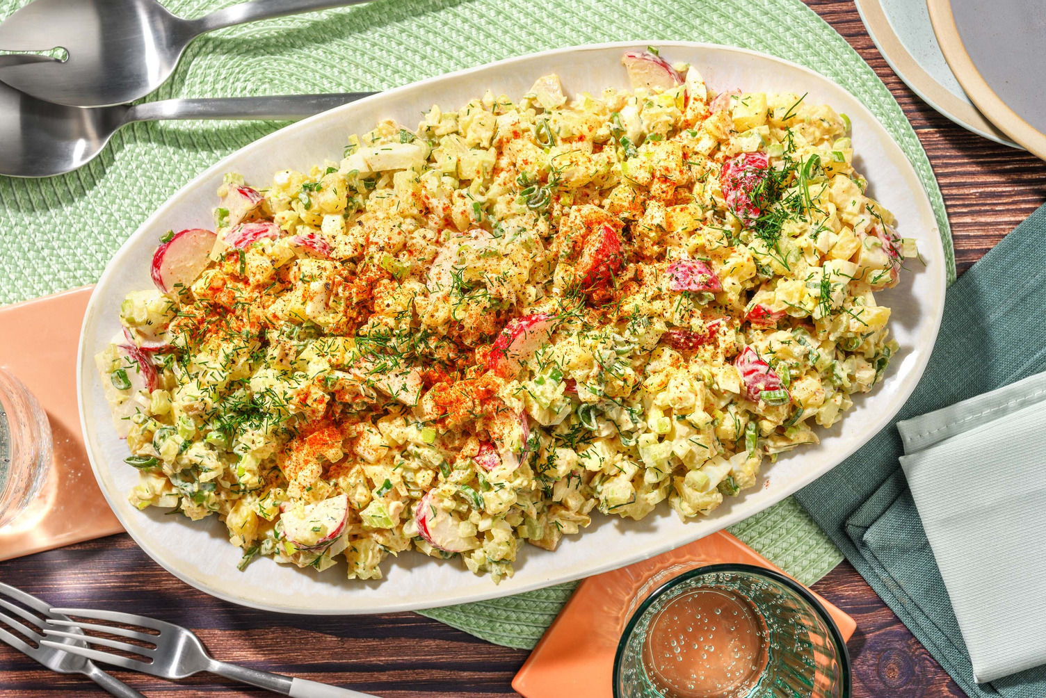 Klassieke aardappelsalade met verse dille Recept HelloFresh