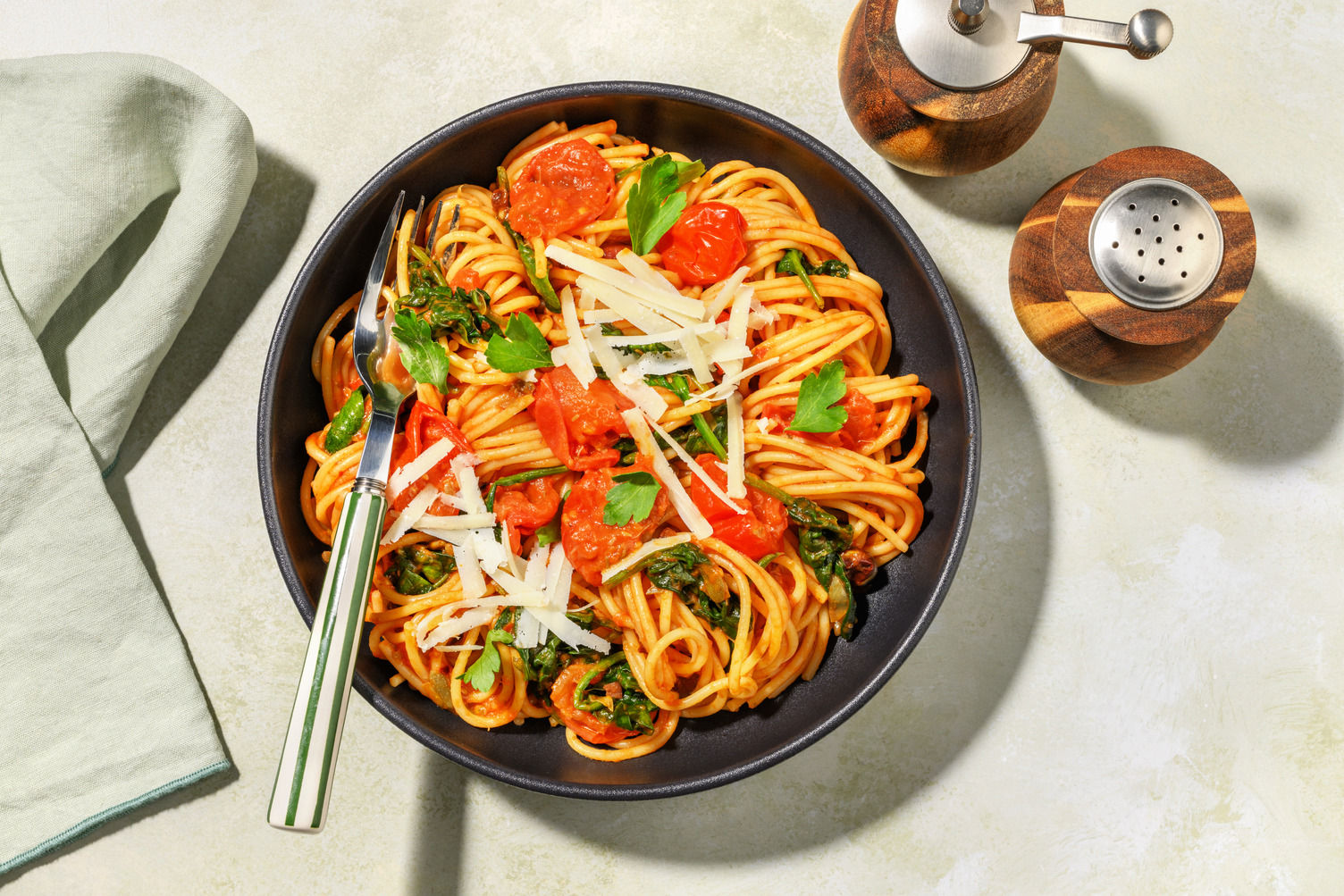 Hellofresh Spaghetti Speedy Prawn Spaghetti Alla Puttanesca Recipe | HelloFresh