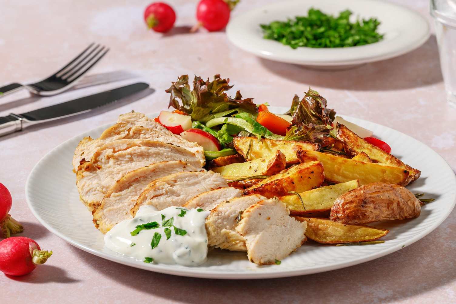 Zitronen-Knoblauch-Hähnchen Rezept | HelloFresh