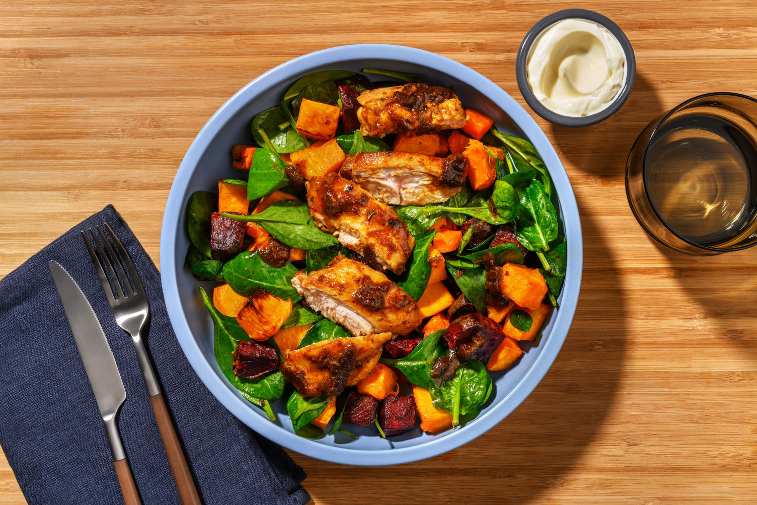 Chermoula Chicken & Roast Pumpkin Toss Recipe | HelloFresh