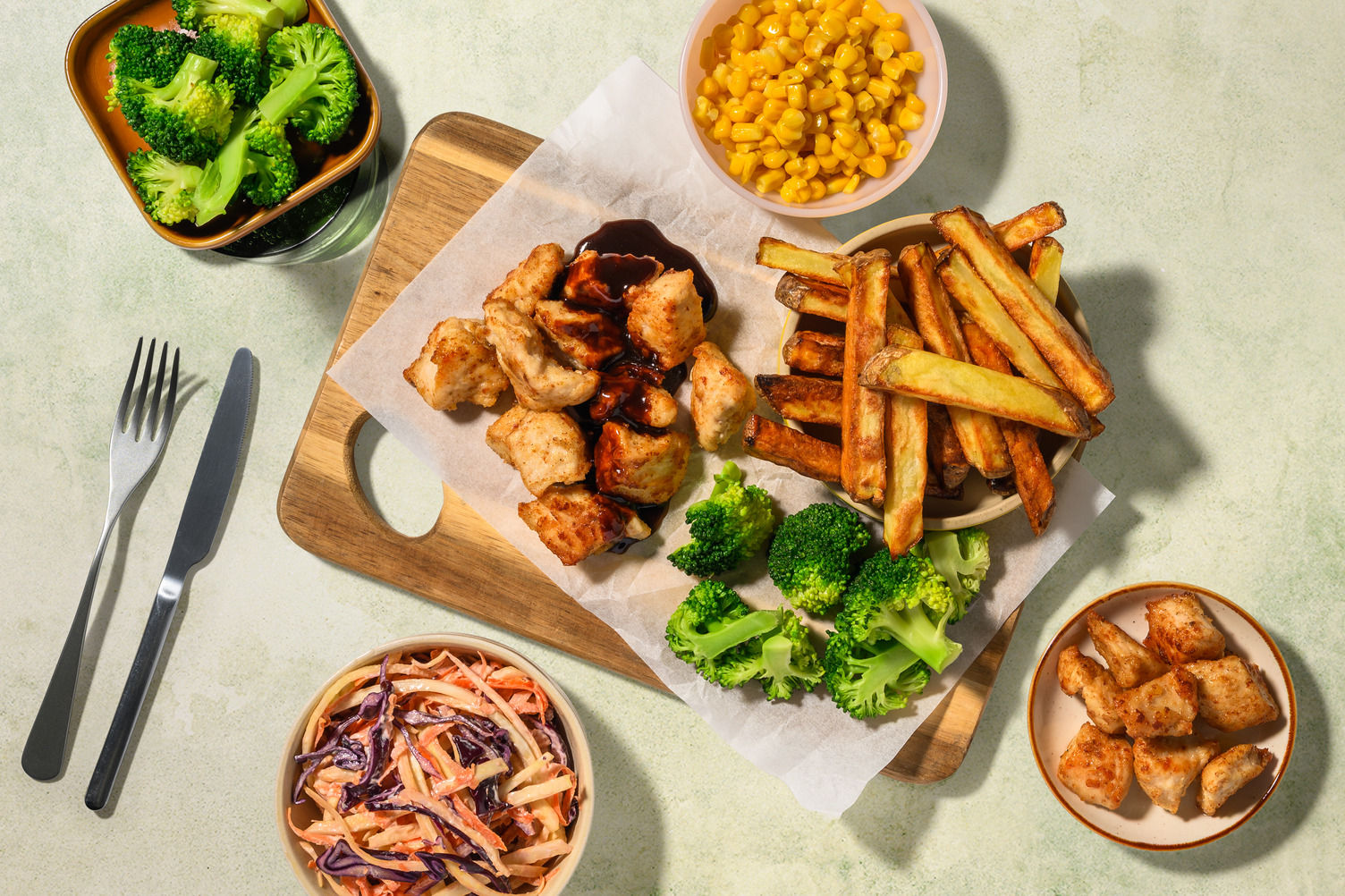 Share-Style Aussie Popcorn Prawn & Chips Recipe | HelloFresh