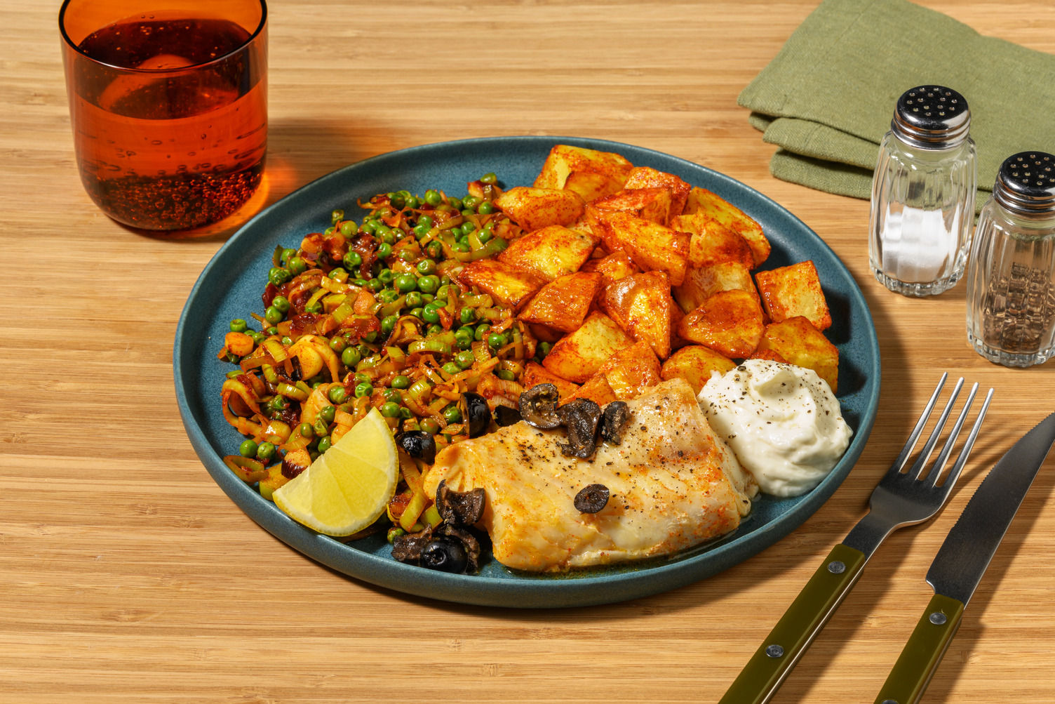 Baked Cod Parcels in Paprika Butter Sauce Recipe | HelloFresh