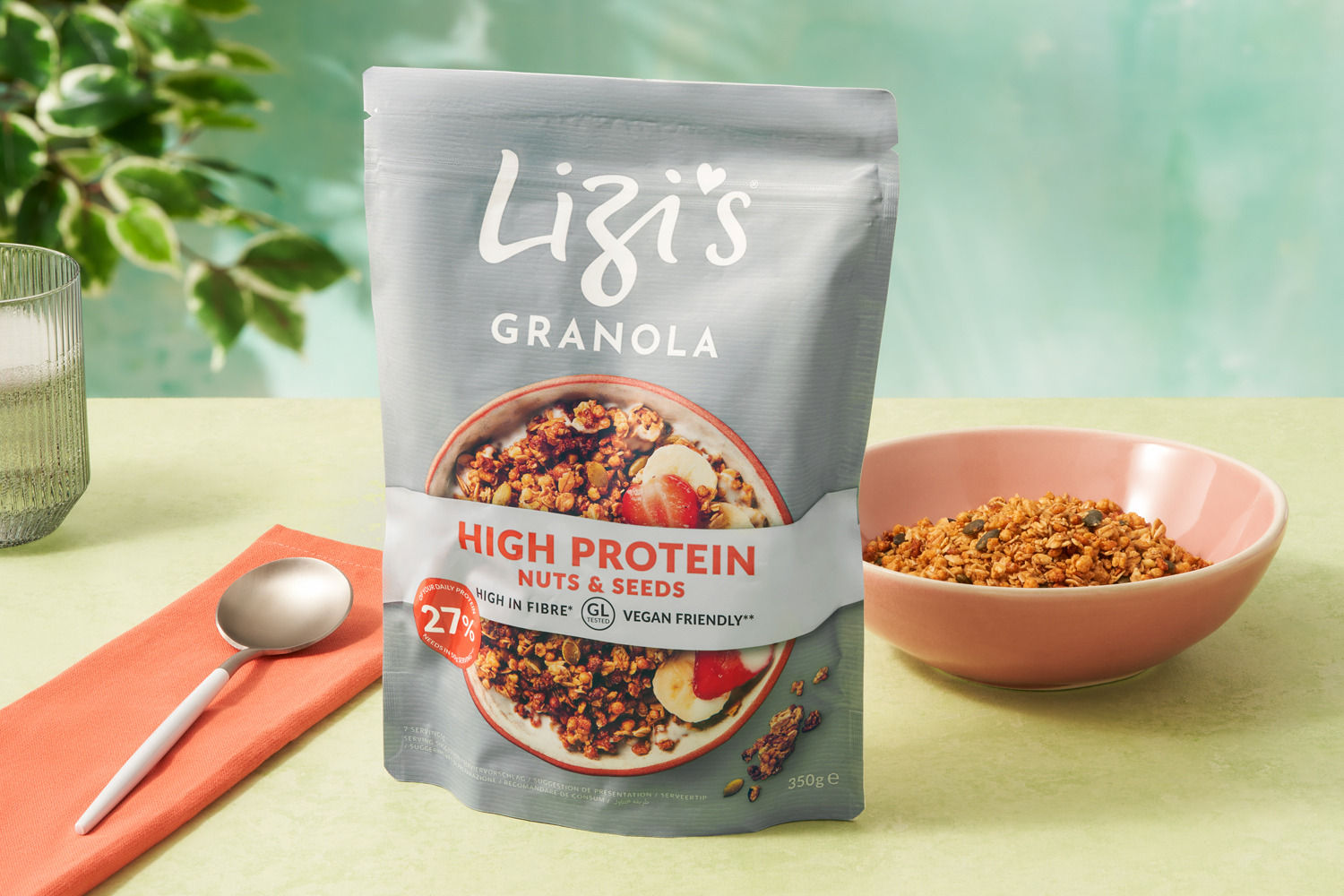 Lizi's High Protein Nuts and Seeds Granola 350g Recipe HelloFresh