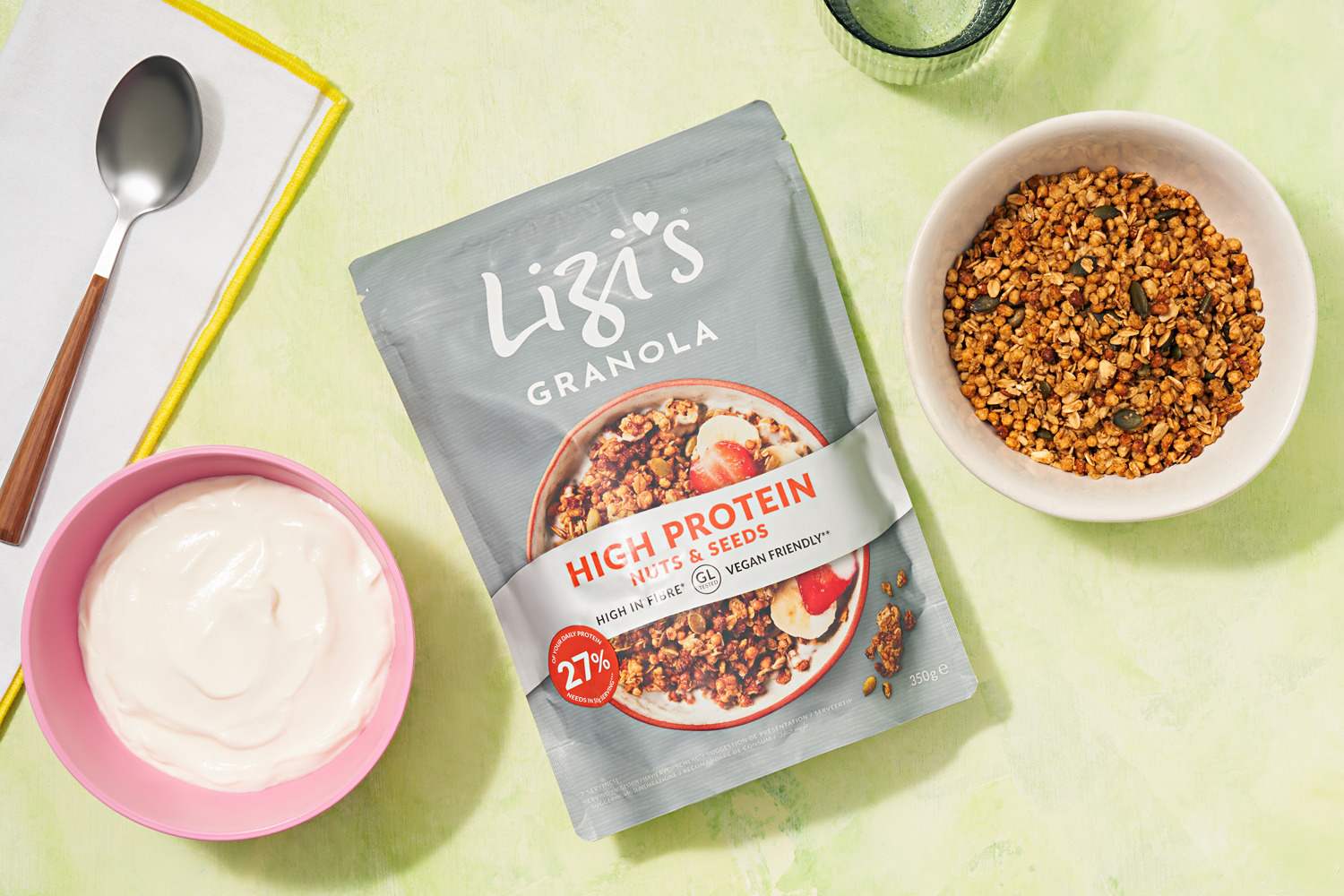 Lizi's High Protein Granola & Greek Style Yoghurt Recipe HelloFresh