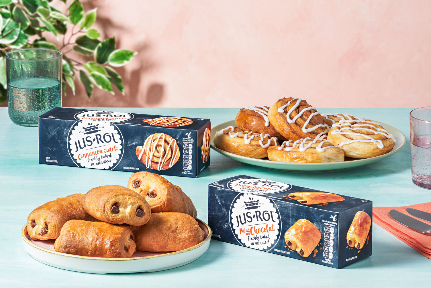 JusRol Cinnamon Rolls and Pain au Chocolat Recipe HelloFresh