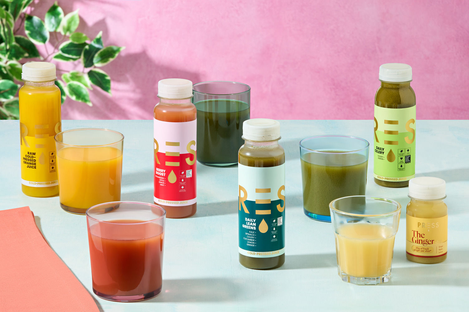 PRESS Juices and Ginger Shot Bundle Recipe | HelloFresh