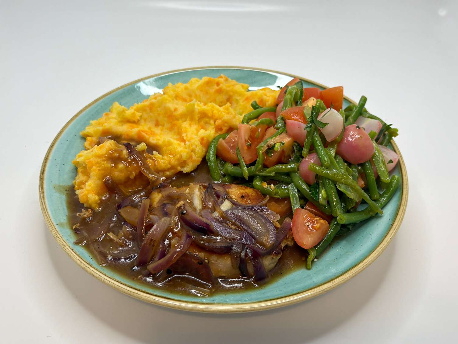 [TESTING] Hähnchenbrust in Senf-Zwiebel-Soße Rezept | HelloFresh