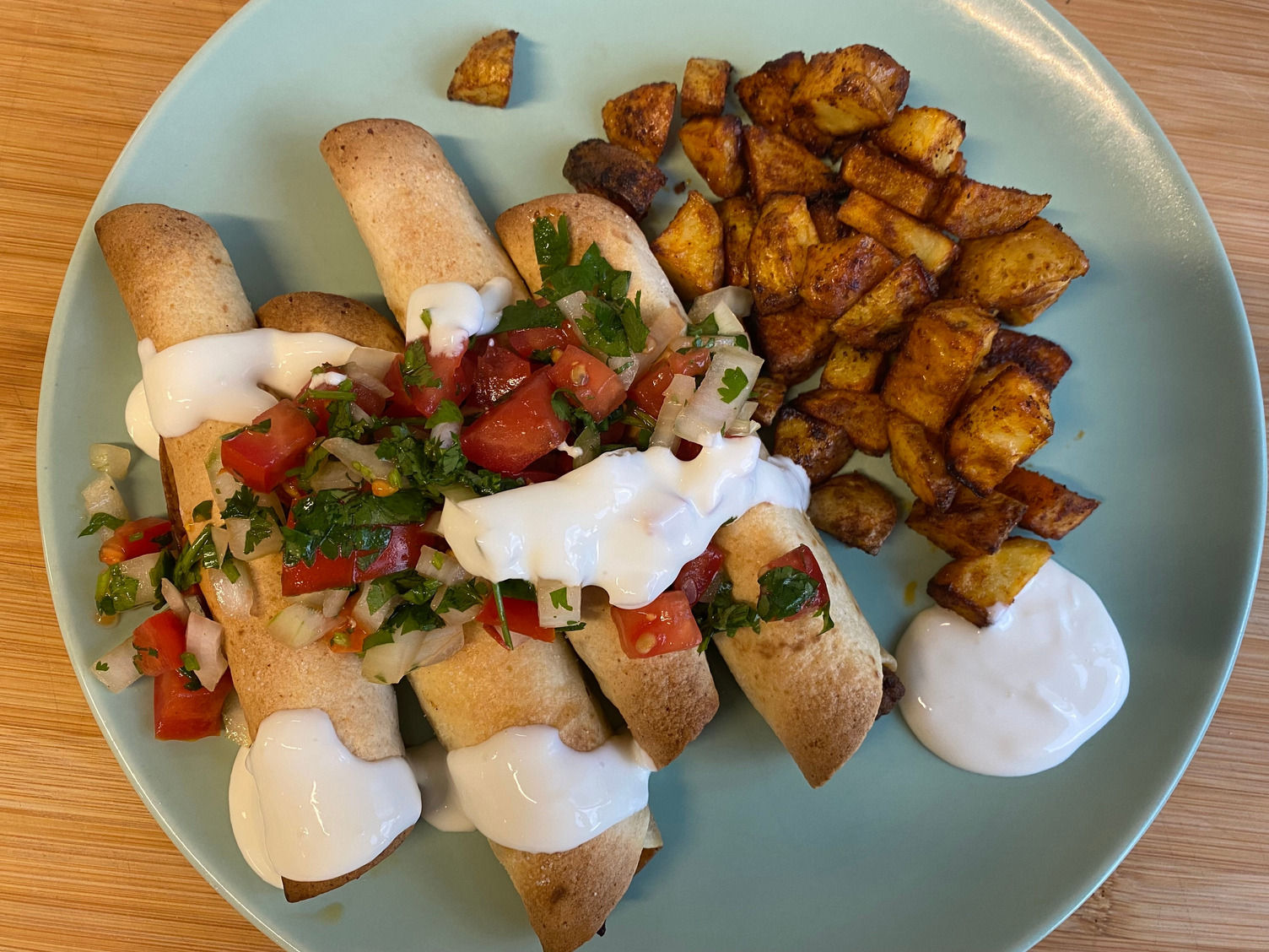 Krydrede kjøttdeigtaquitos HelloFresh