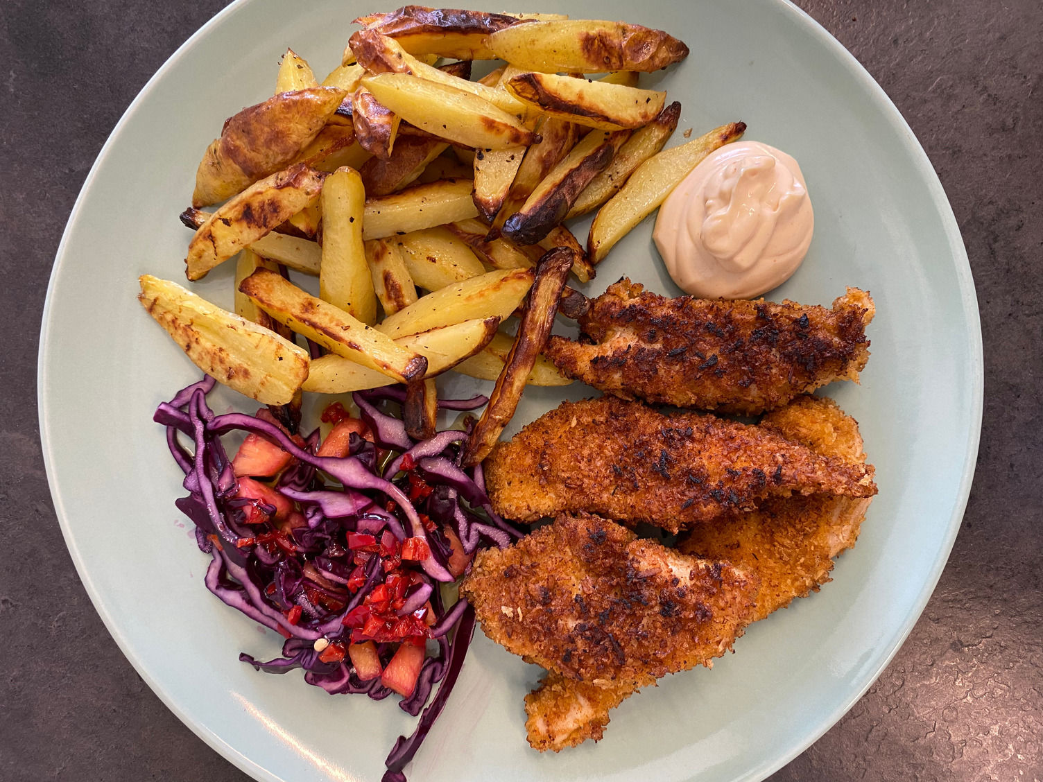 Coconutcajun breaded chicken HelloFresh