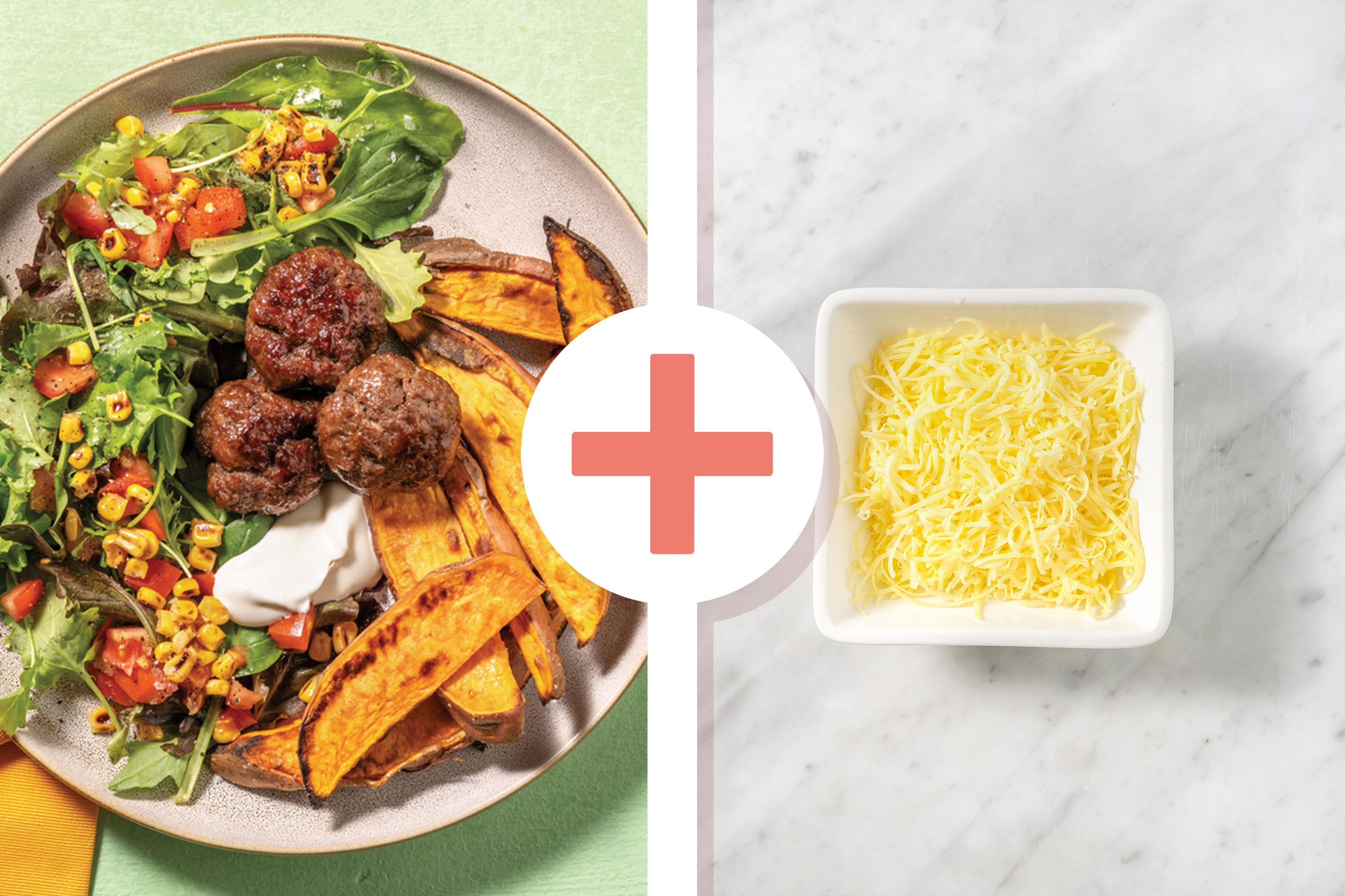 AmericanSpiced Beef Rissoles Recipe HelloFresh