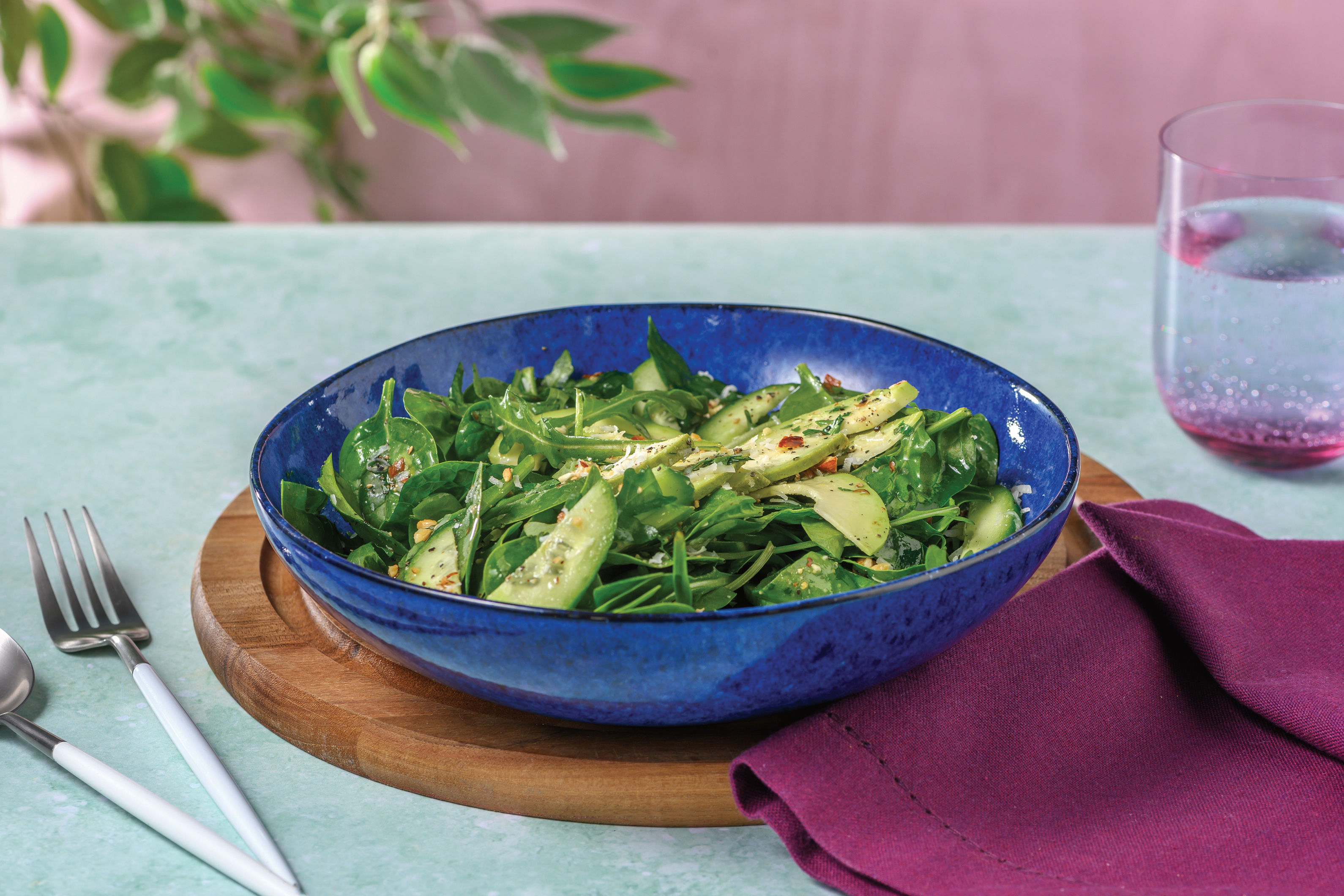 Avocado, Parmesan & Rocket Salad Recipe HelloFresh