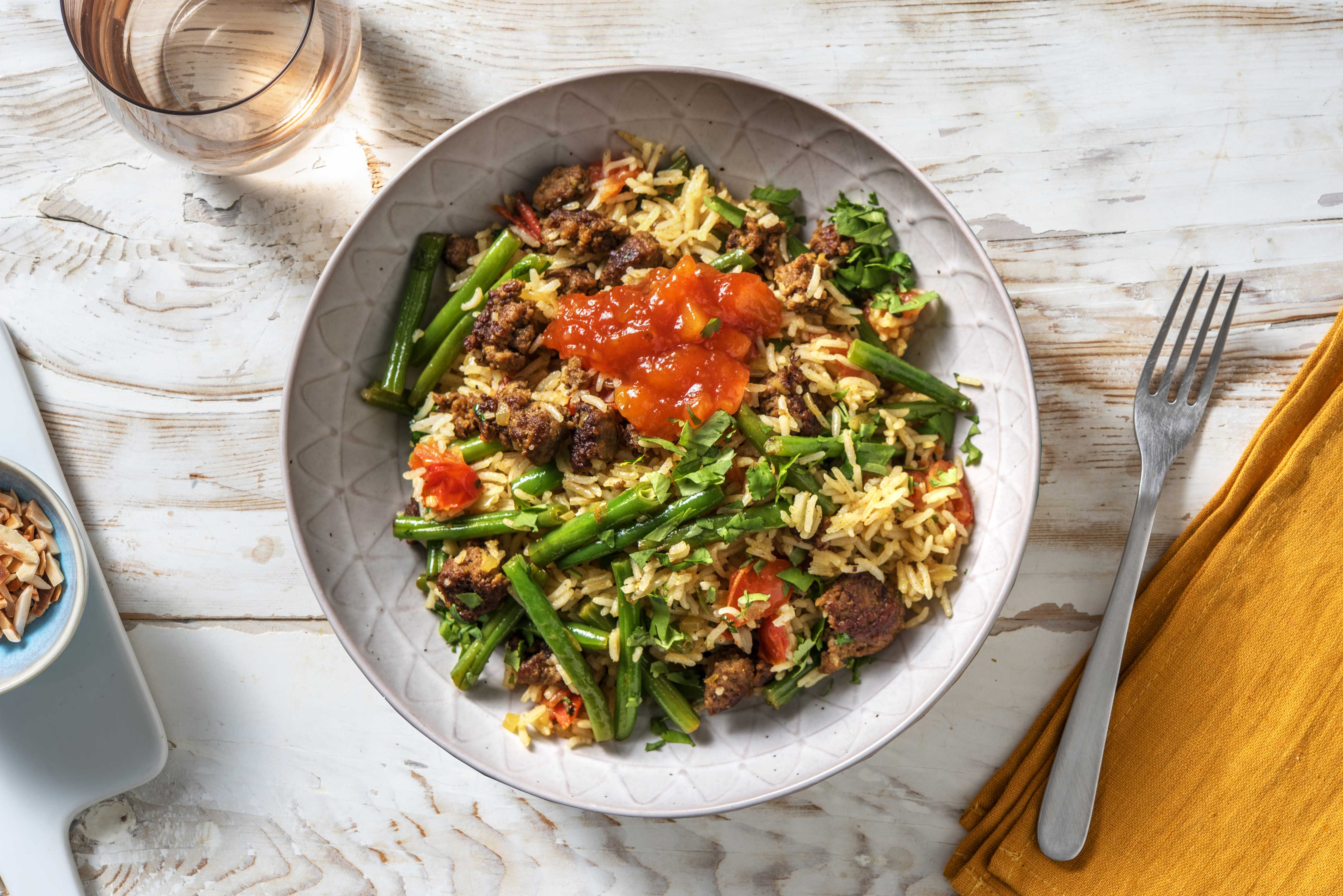 Aromatic Beef Pilaf Recipe HelloFresh
