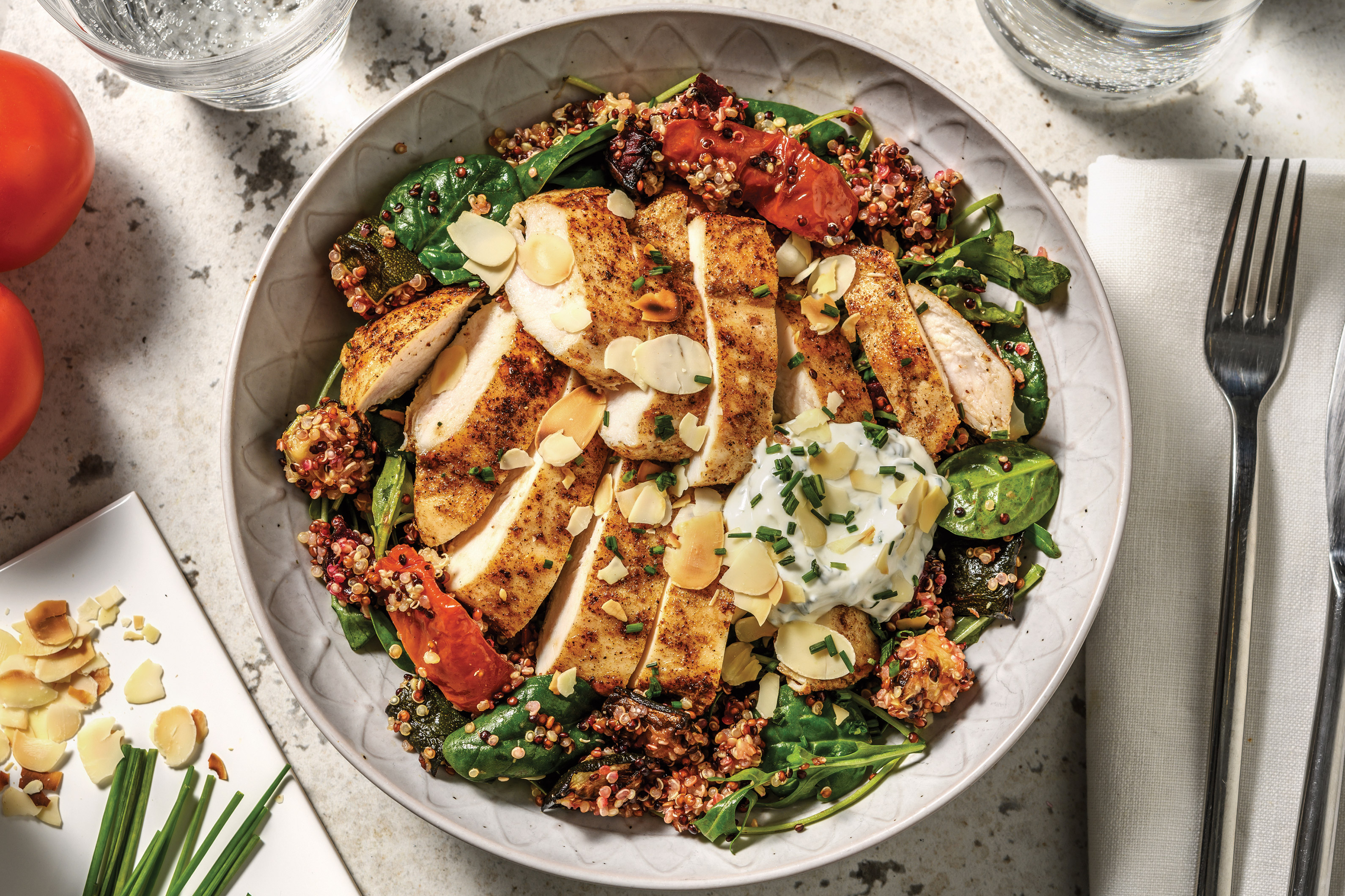 Aussie Chicken Quinoa Bowl Recipe 