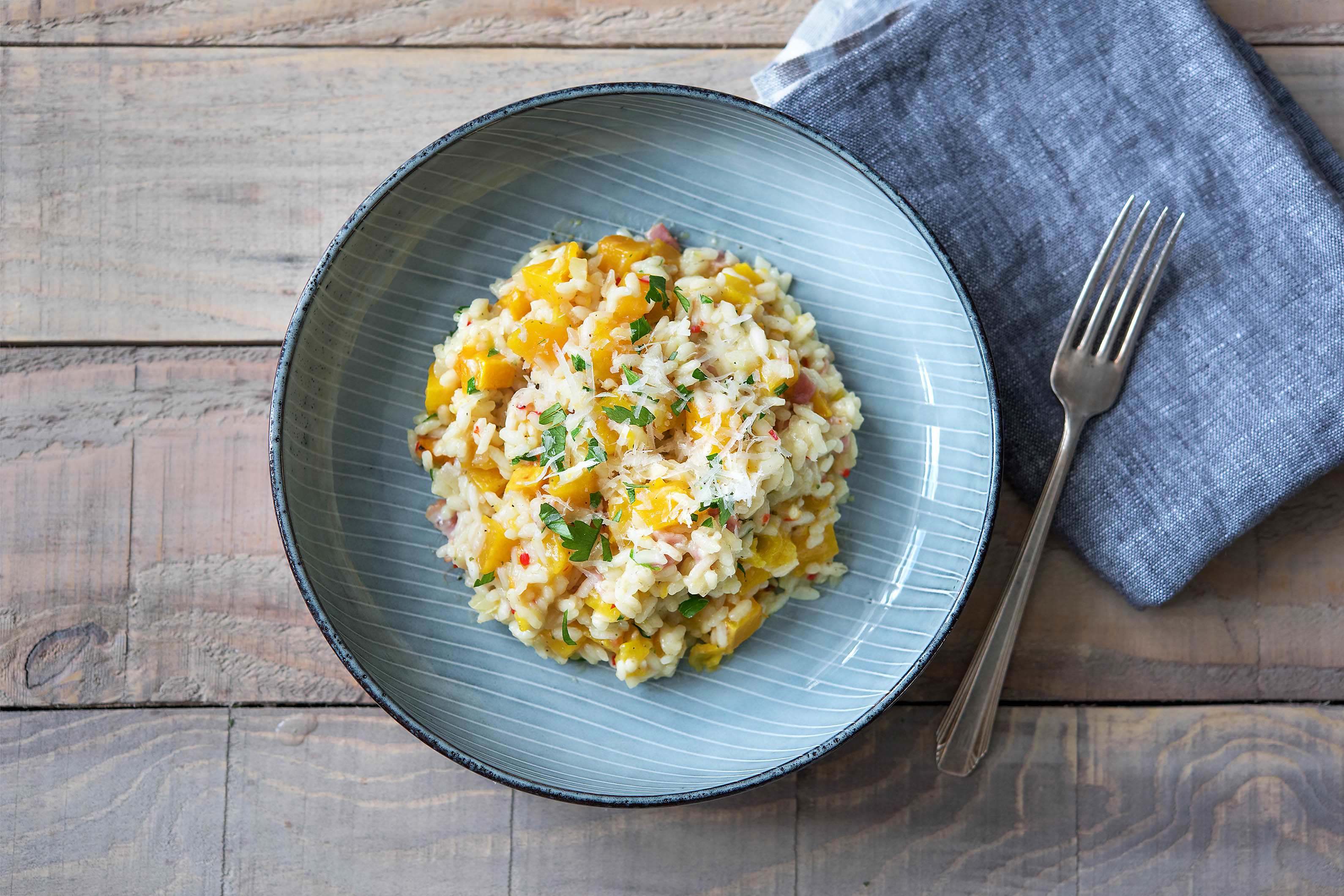 Bacon & Butternut Squash Risotto Recipe HelloFresh