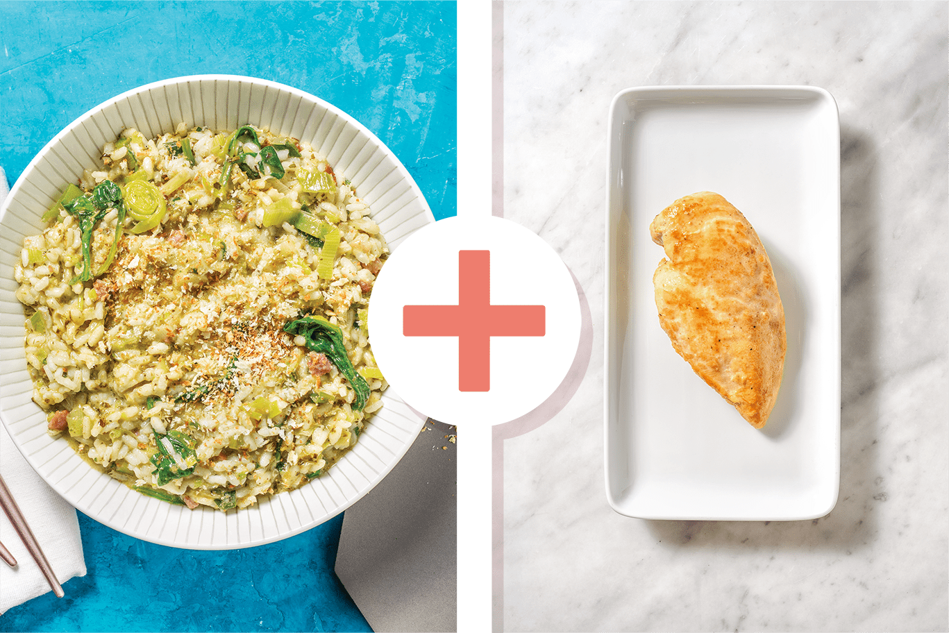 Bacon, Chicken & Leek Risotto Recipe HelloFresh