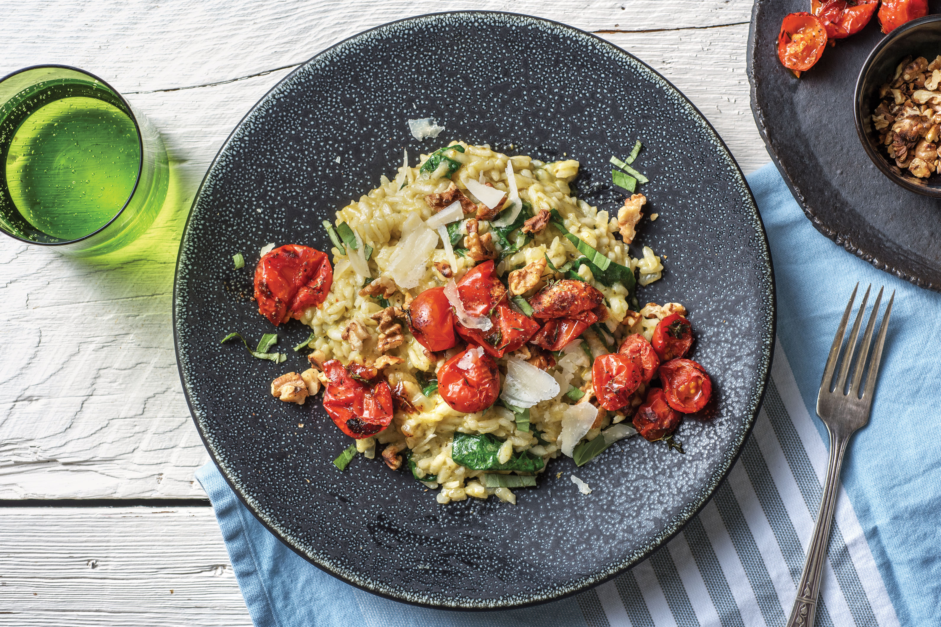 Baked Pesto Cherry Tomato Risotto Recipe HelloFresh