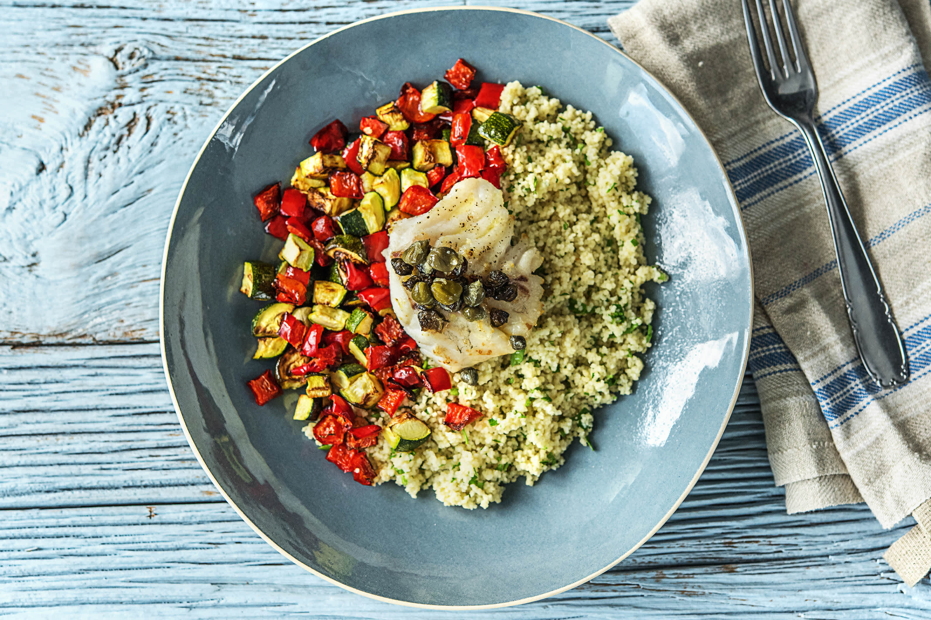 Baked Lemon Cod with Caper Butter Recipe HelloFresh