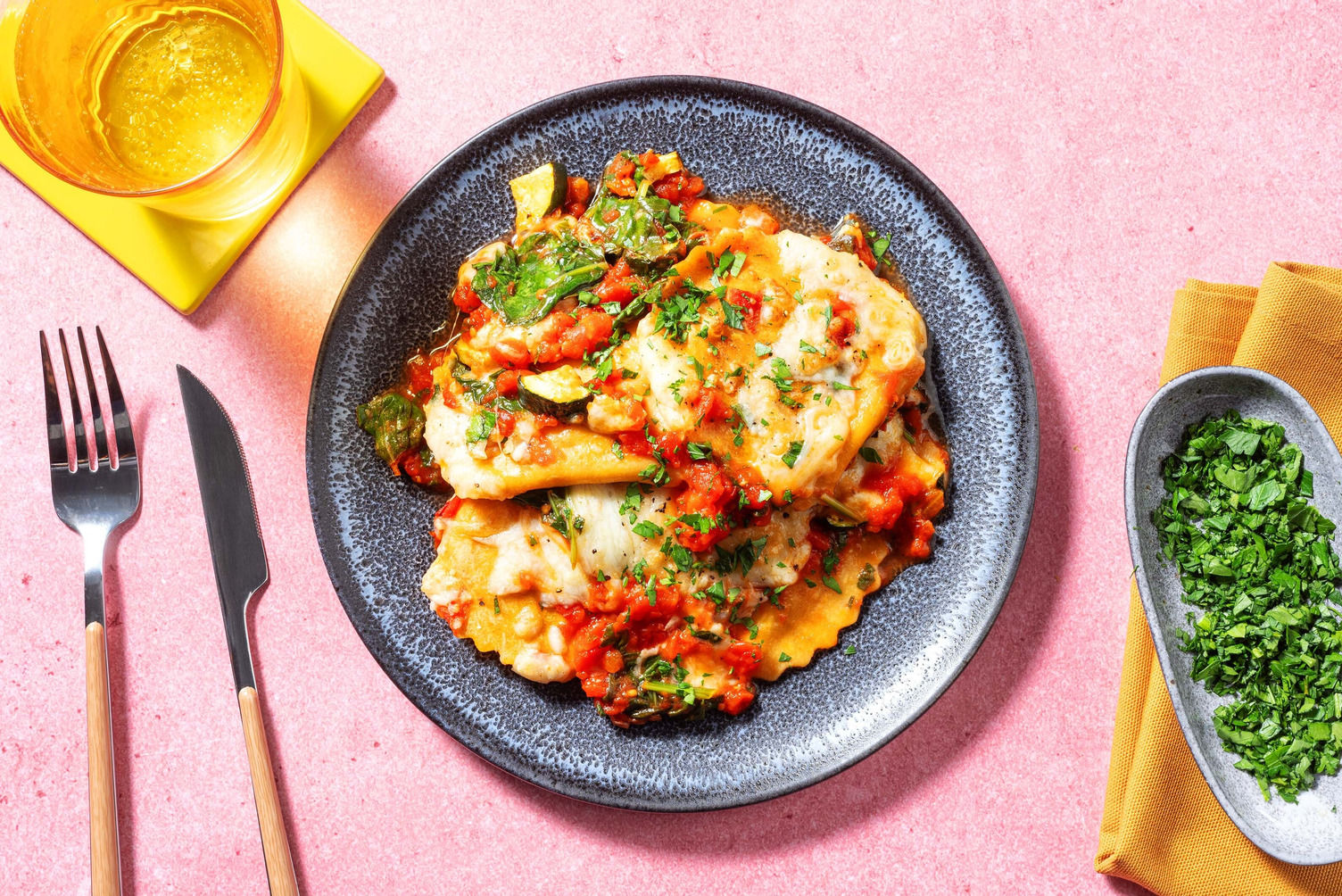 Baked Squash Ravioli Al Forno Recipe HelloFresh