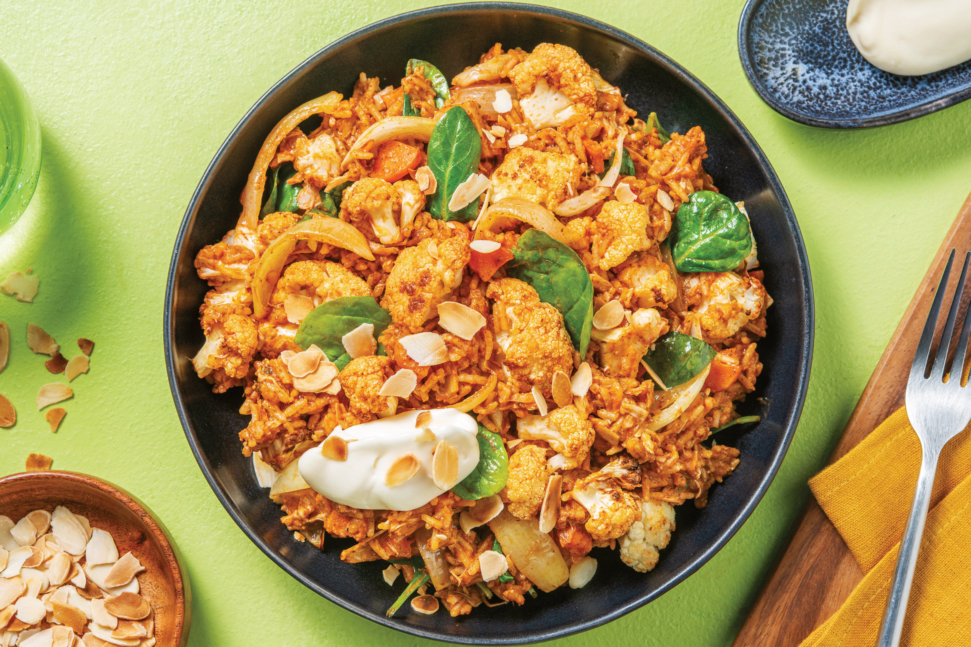 Banana Blossom & Cauliflower Biryani Recipe HelloFresh