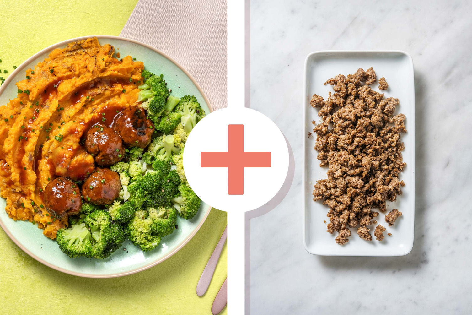 BBQ Double Beef Meatballs Recipe HelloFresh