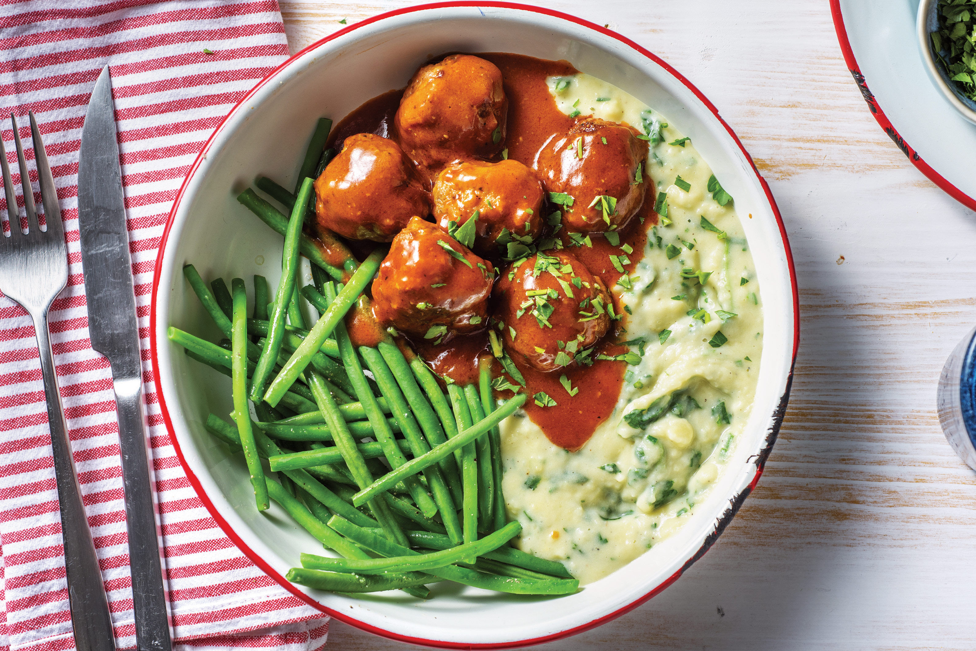 BBQStyle Beef Meatballs Recipe HelloFresh